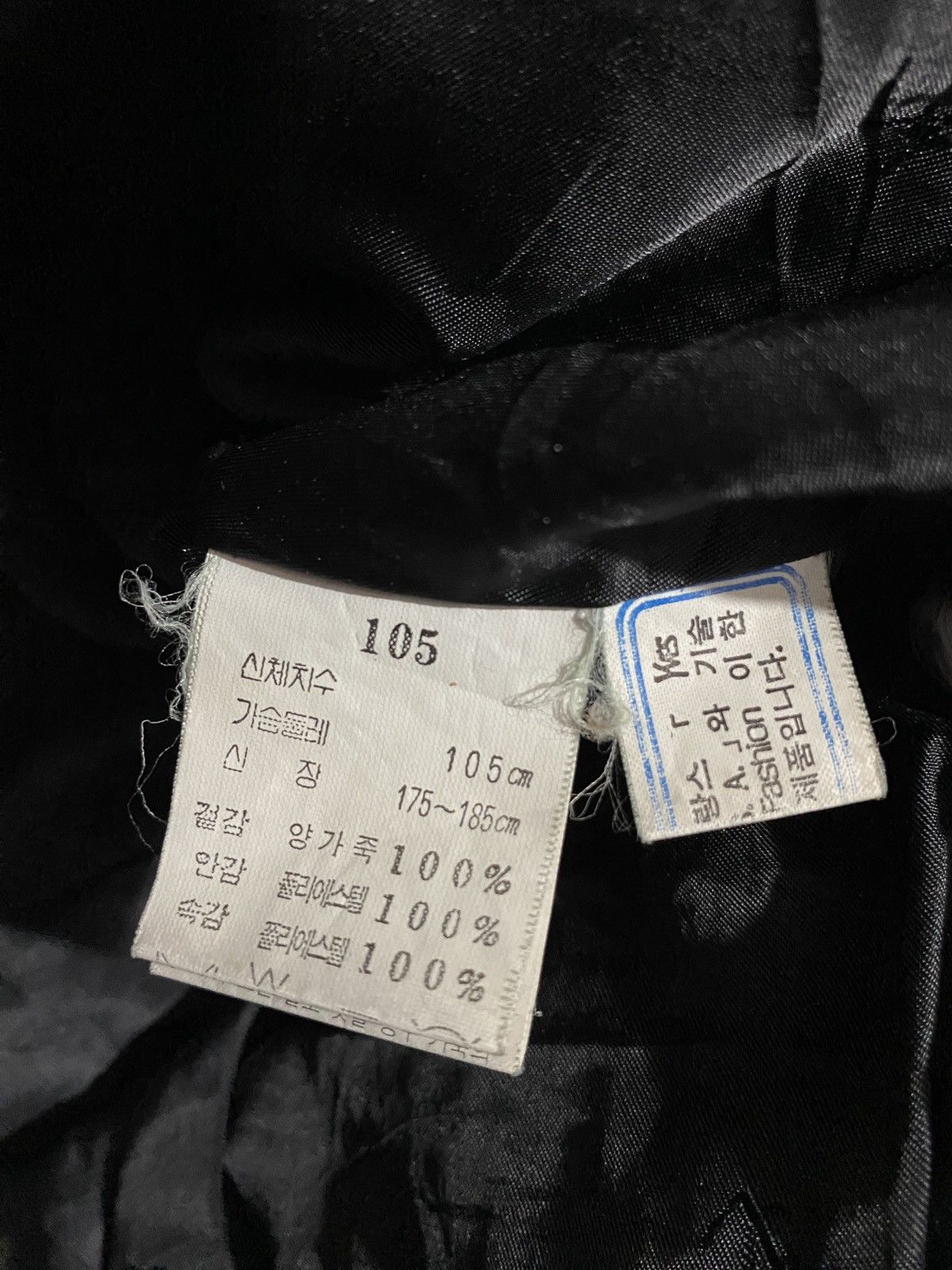 Yves Saint Laurent Vintage YvesSaintLaurent Black Sheepskin Leather zip up Size US L / EU 52-54 / 3 - 14 Thumbnail