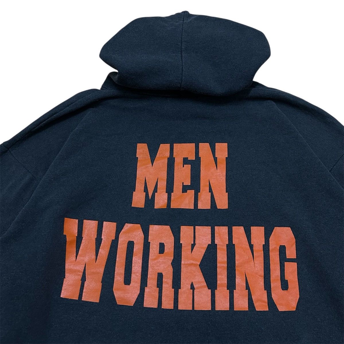 Hanes Vintage 90's Crusader Cable Inc Man Working Skull Hoodie Size US L / EU 52-54 / 3 - 4 Thumbnail