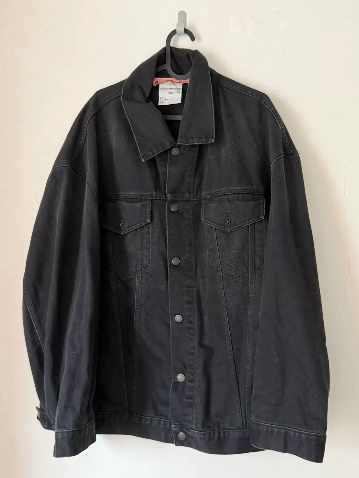 Acne Studios Acne Studios Denim Loose Drop Shoulder Jacket Size US XS / EU 42 / 0 - 1 Thumbnail