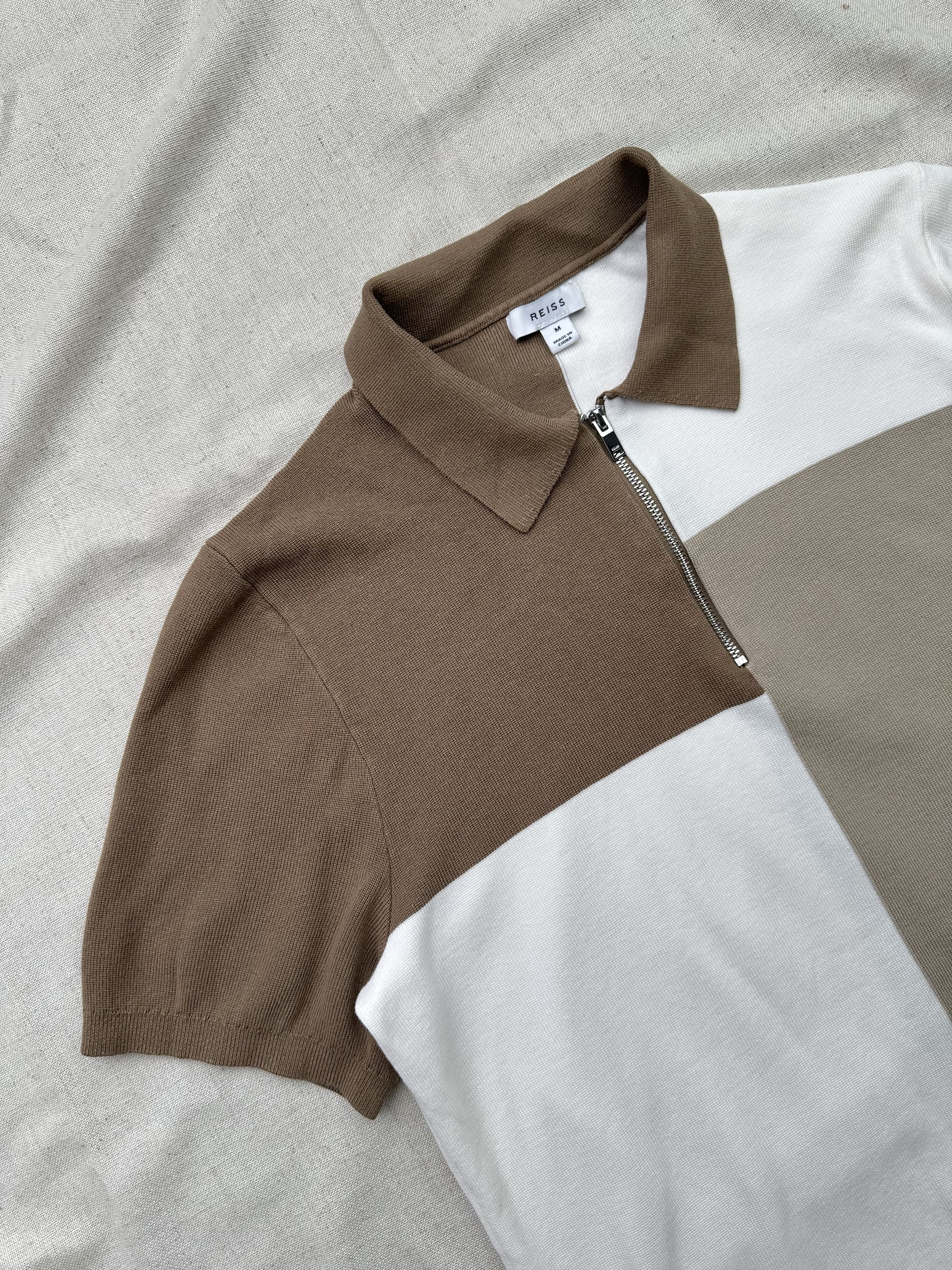 Reiss Reiss Polo With Zipper Size US M / EU 48-50 / 2 - 3 Thumbnail