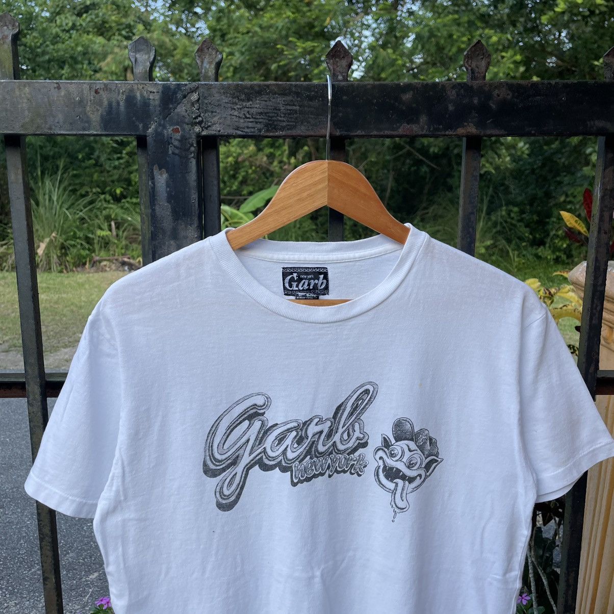Other 🔥Vintage 90s Garb New York Big Logo Spellout Skate Tee Size US M / EU 48-50 / 2 - 4 Thumbnail
