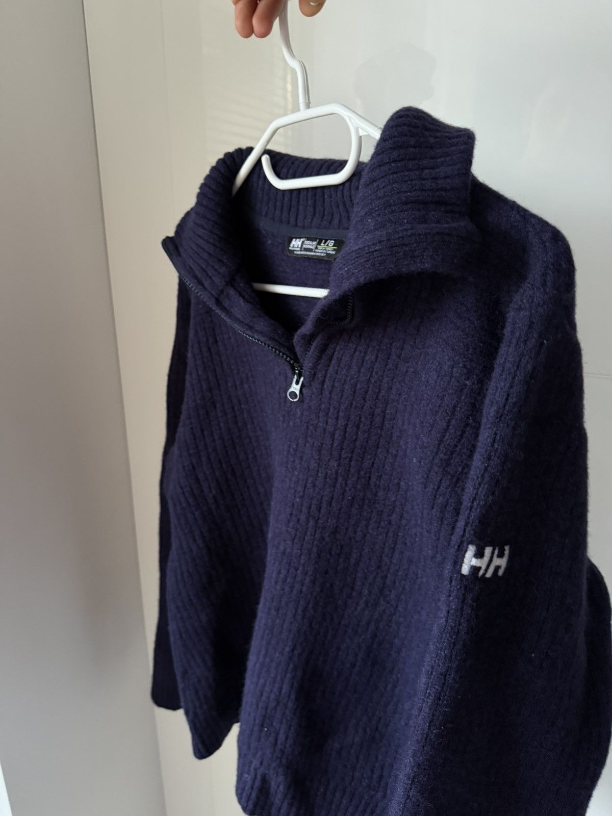Helly Hansen Helly Hansen 100% Wool Lambs Regular Sweater Size L / US 10 / IT 46 - 3 Thumbnail