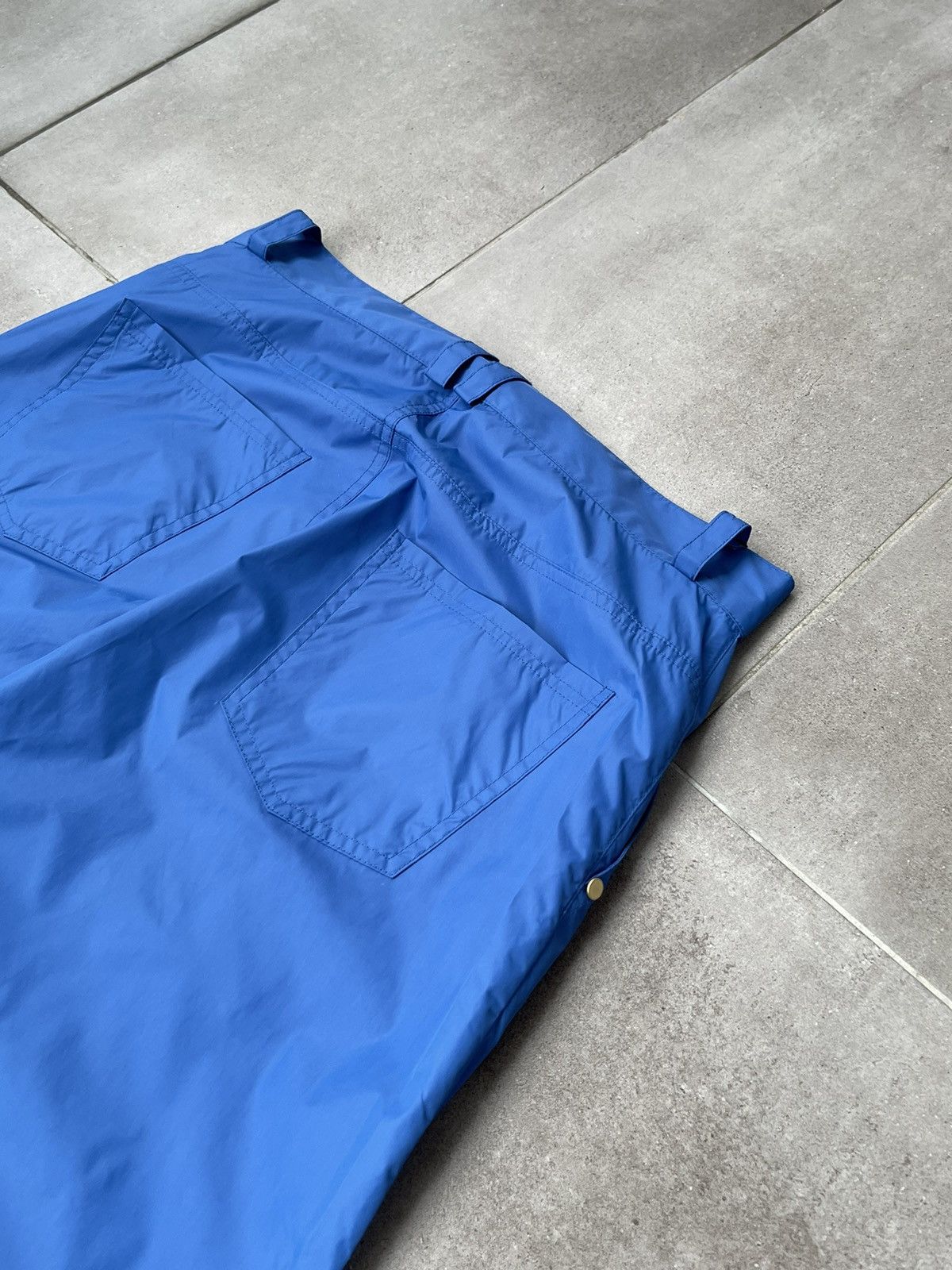 Other !DS! SS22 Nikolaj Storm Logo Blue Chaco Pants Size US 30 / EU 46 - 14 Thumbnail