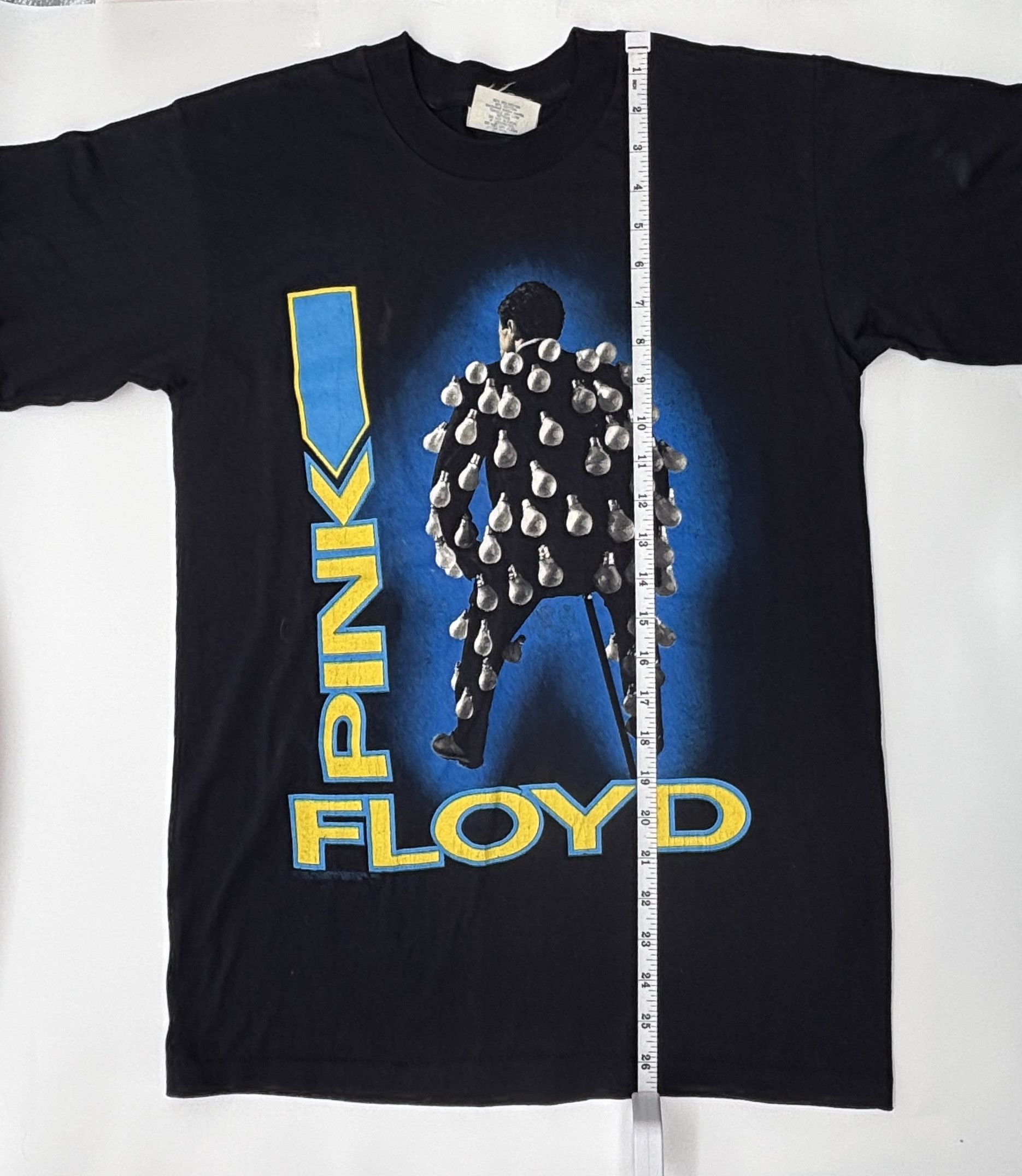 Vintage 1989 Pink Floyd Lightbulb Man Tour Shirt Brockum M Size US S / EU 44-46 / 1 - 5 Thumbnail