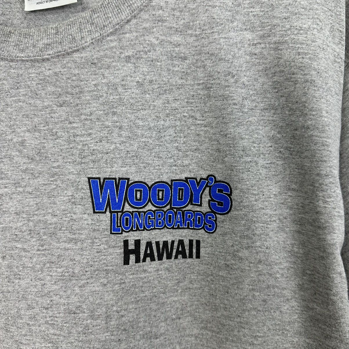 Vintage Vintage Woodys Longboard Surfing TShirt A710 Size US M / EU 48-50 / 2 - 4 Thumbnail