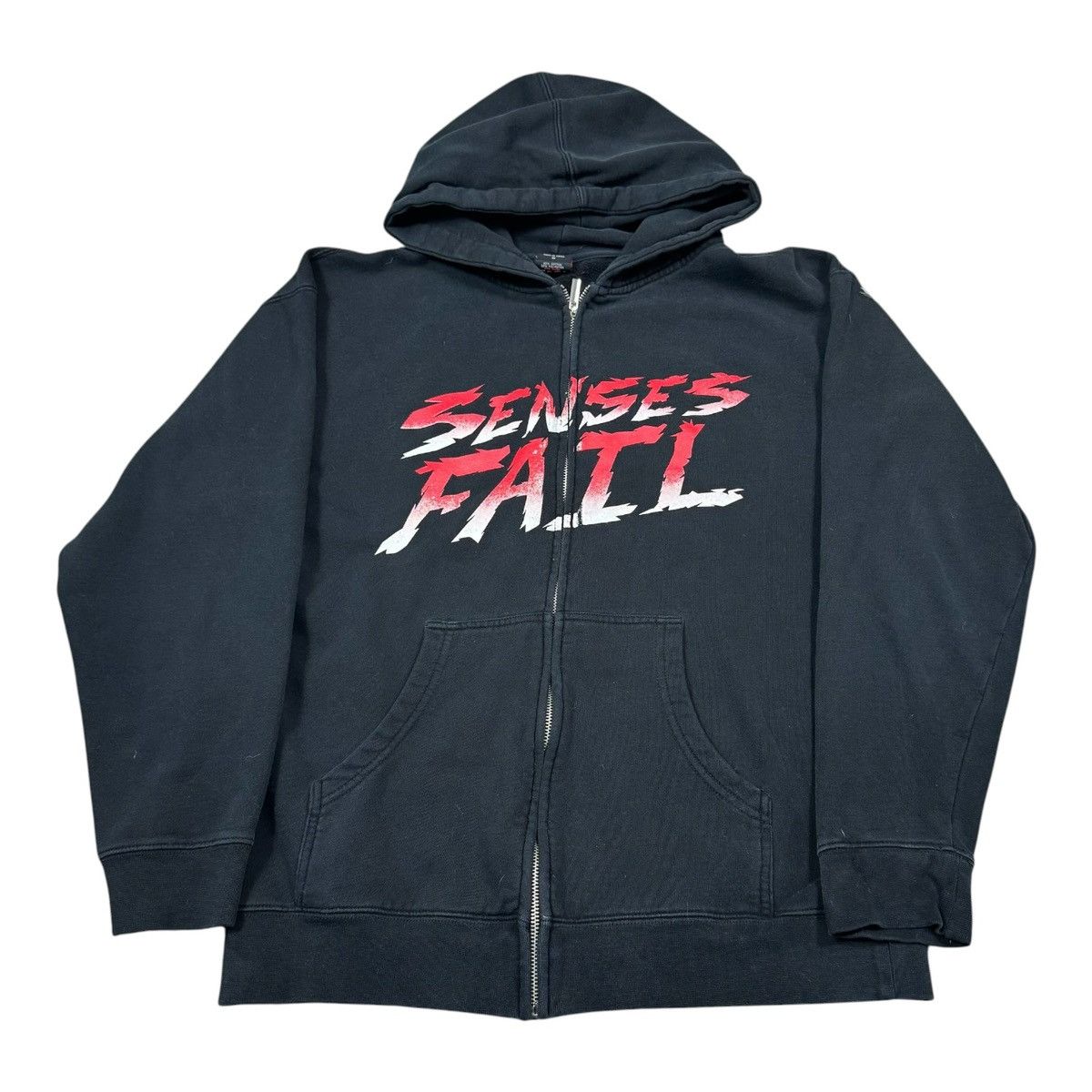 Other Senses Fail Hardcore Zip Hoodie Sweatshirt Men's M FLAW Size US M / EU 48-50 / 2 - 3 Thumbnail