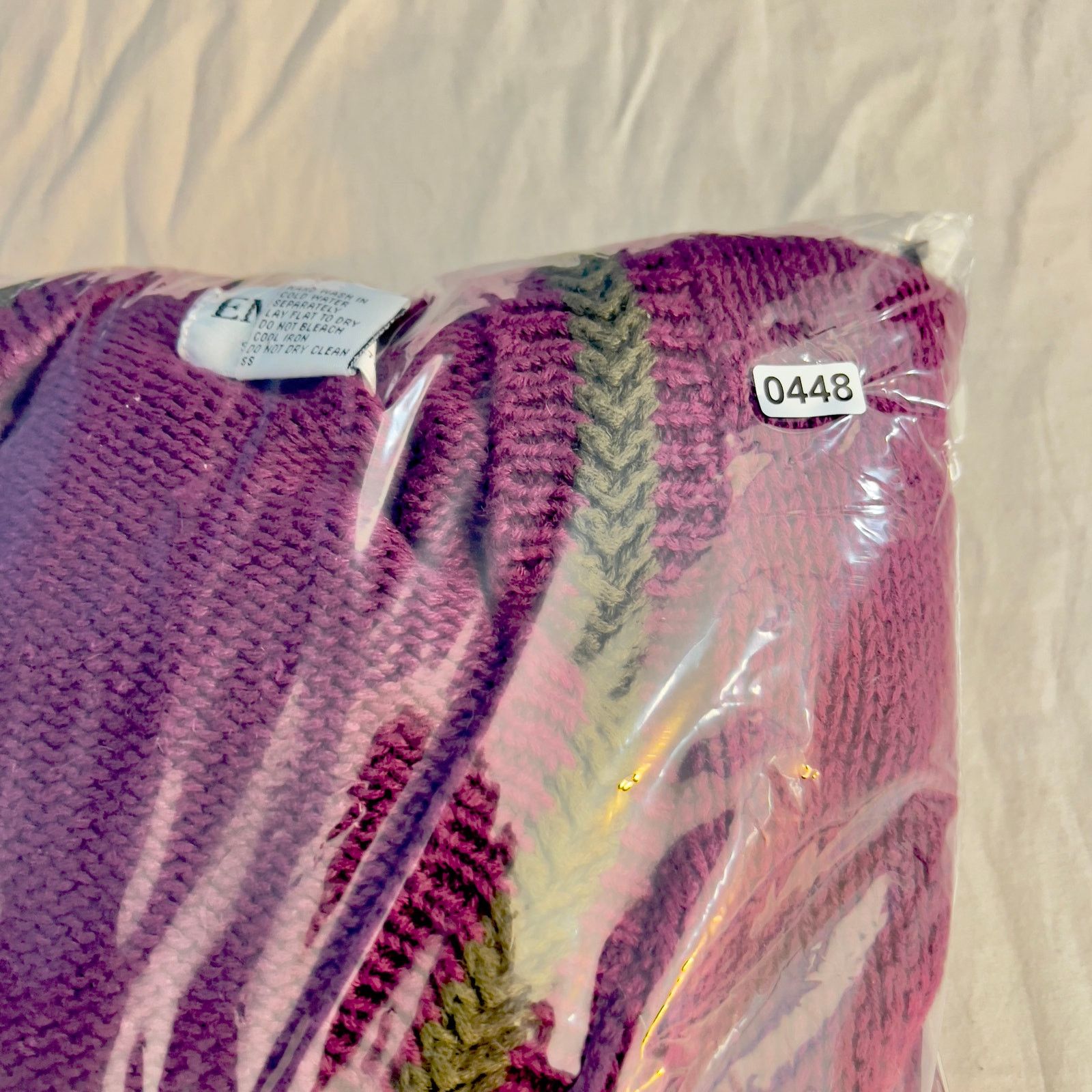 Other Empress Sportswear LTD Cardigan Sweater Woman L Purple Argyl Size L / US 10 / IT 46 - 9 Thumbnail