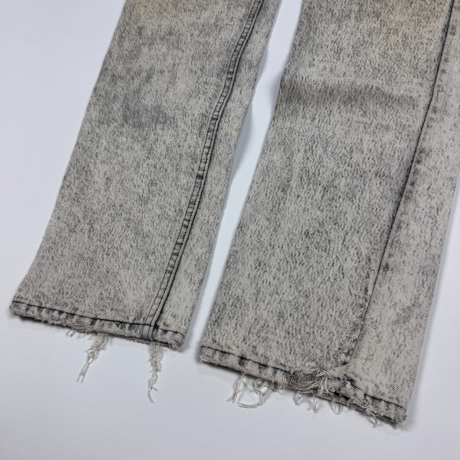 Levi's Vtg Levi's 505 Acid Wash USA Distressed Jeans 32 Size US 32 / EU 48 - 3 Thumbnail