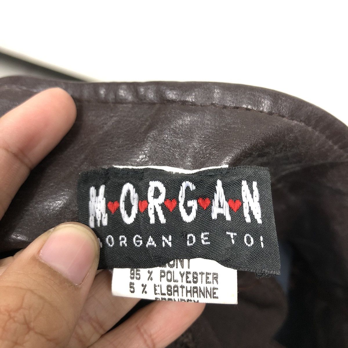 Genuine Leather 📌Vintage Runway Soft Leather Pants Morgan Japan Size US 26 / EU 42 - 14 Thumbnail
