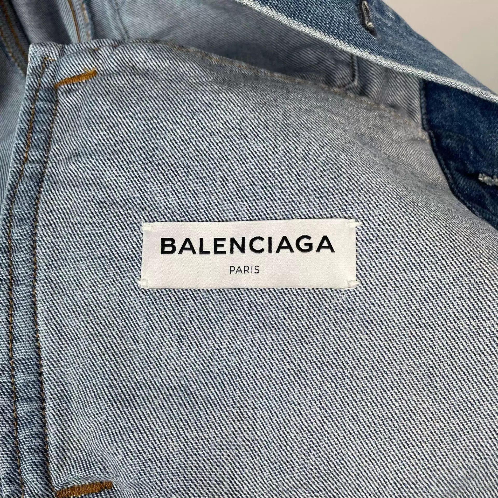Balenciaga Balenciaga Denim Jacket Blue 95 New Size XS / US 0-2 / IT 36-38 - 5 Thumbnail