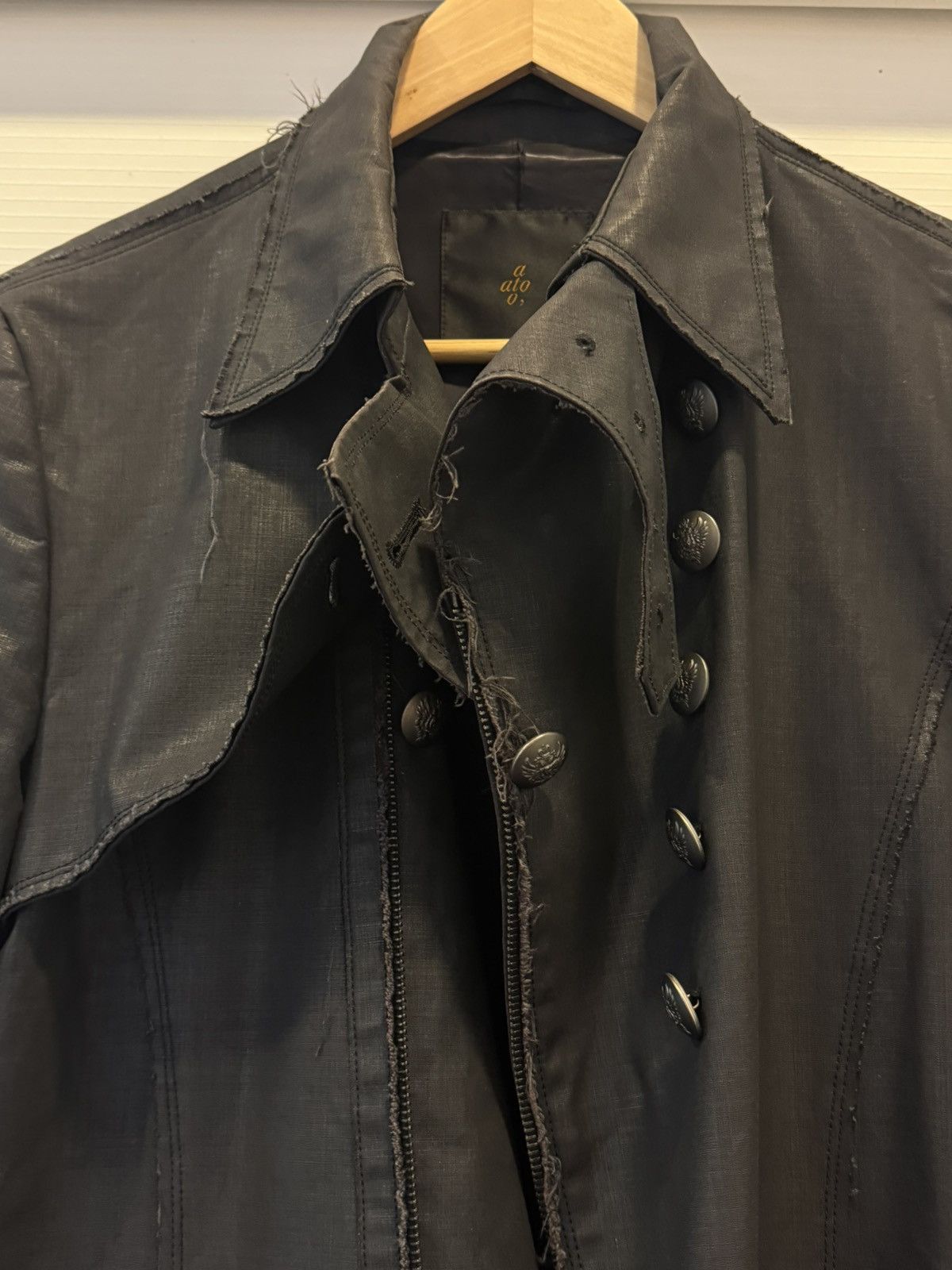 Ato Matsumoto ato by Ato Matsumoto F/W2006 - Coated Rider Coat Size US M / EU 48-50 / 2 - 4 Thumbnail