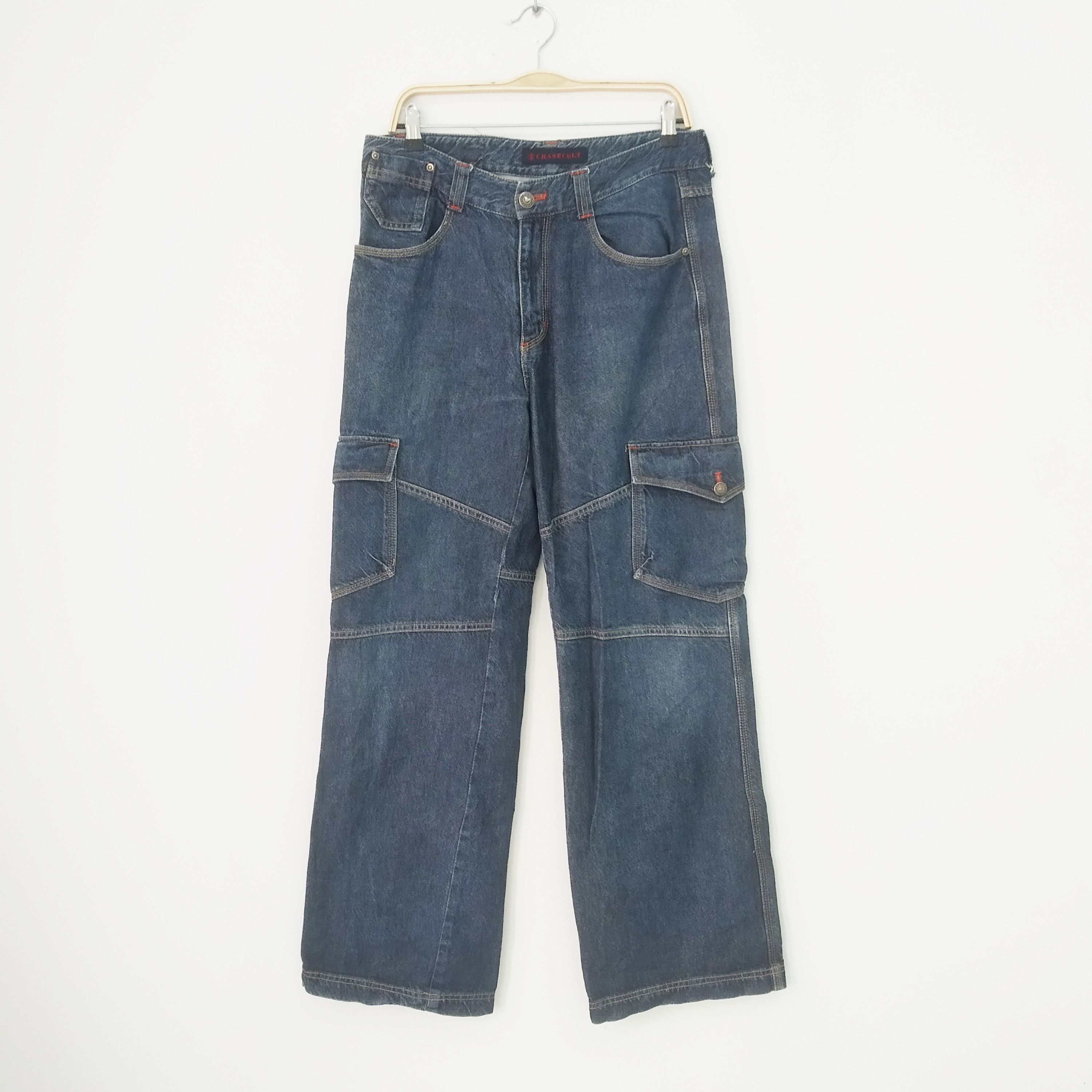 Denime Vibtage Chasecult Japan Tactical Pocket Inspired Jnco Size US 34 / EU 50 - 1 Thumbnail