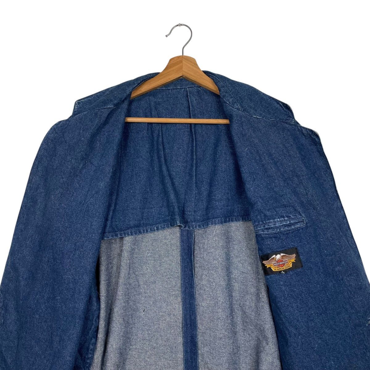 Harley Davidson Harley Davidson Denim Jacket Size US M / EU 48-50 / 2 - 12 Thumbnail