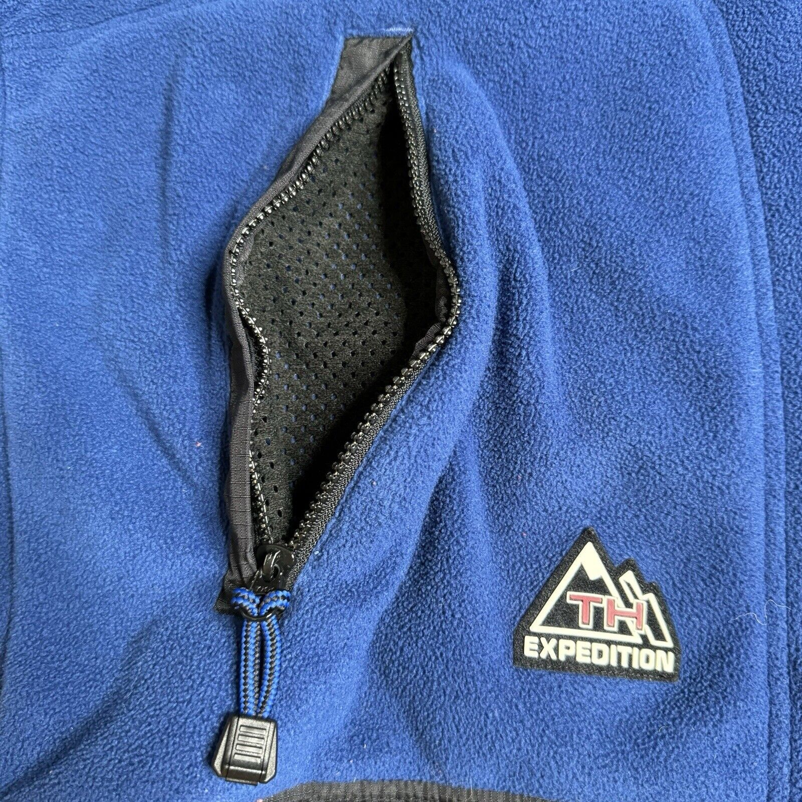 Tommy Hilfiger Vtg Tommy Hilfiger Expedition Fleece Pullover Jacket L/XL Size US XL / EU 56 / 4 - 6 Thumbnail