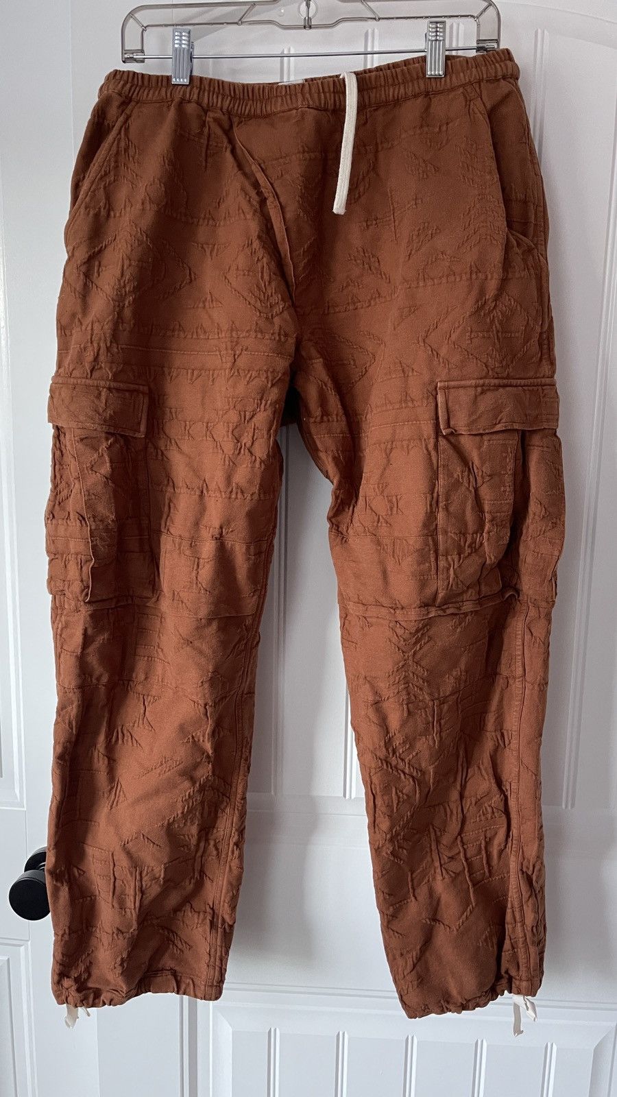 Gorecki Cargo Pant, Almond Diamond Jaquard - M