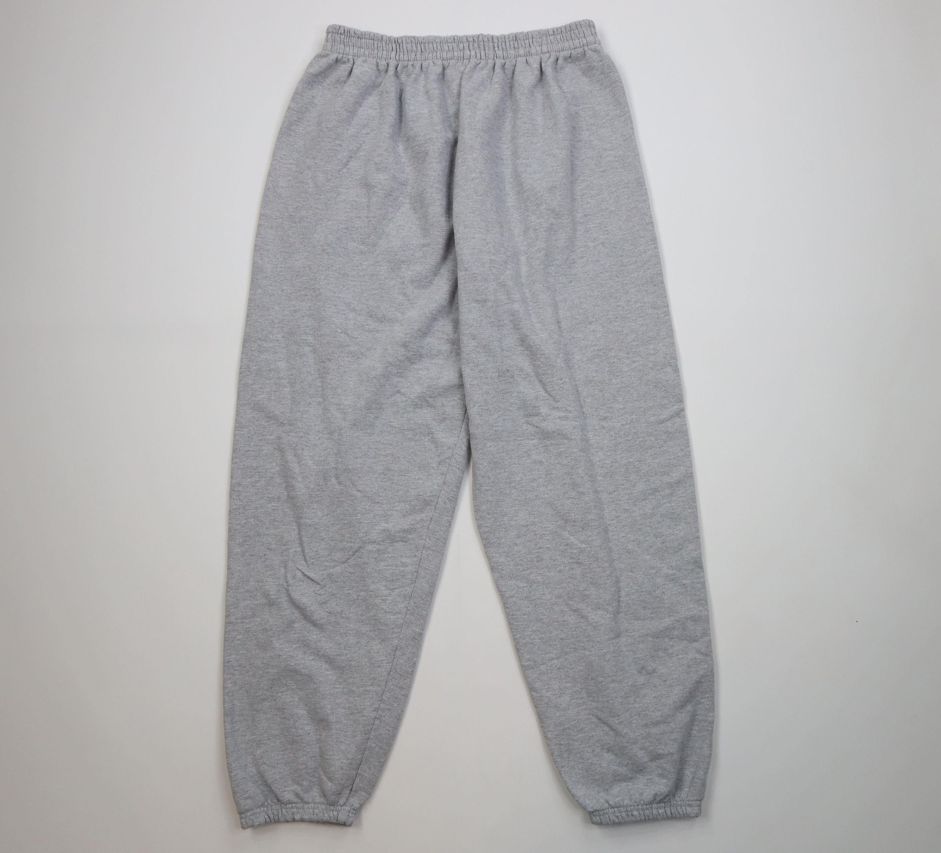 Vintage Vintage 90s Streetwear Sweatpants Joggers Heather Gray USA Size 30" / US 8 / IT 44 - 1 Thumbnail