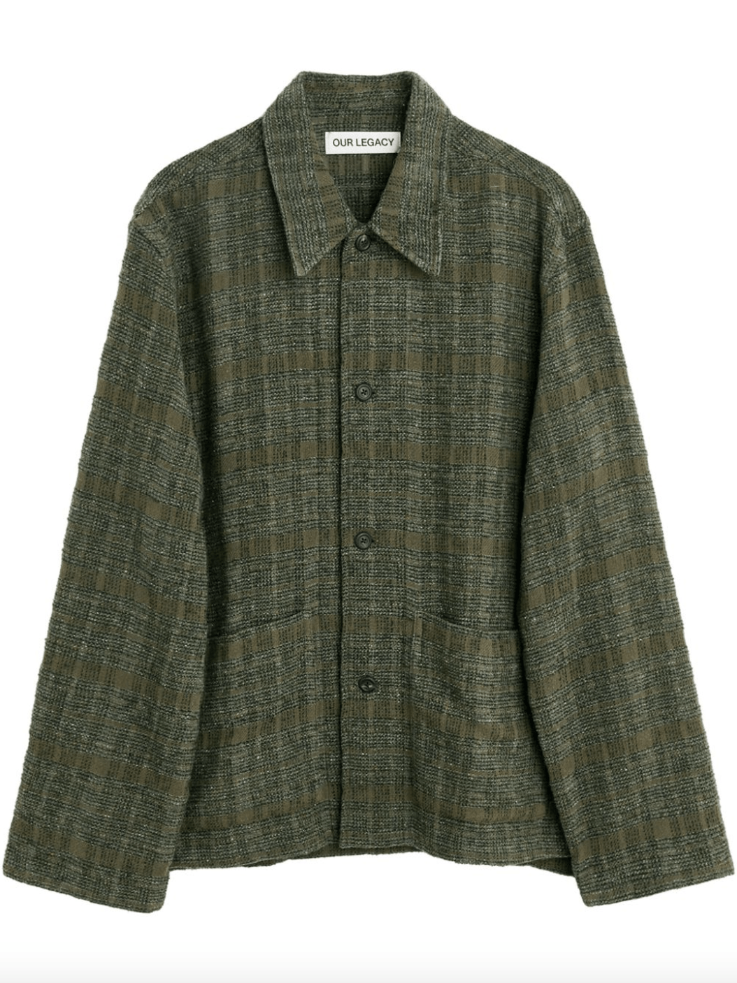 Our Legacy Haven Jacket Seaweed Sparse Check Relaxed 54 Size US L / EU 52-54 / 3 - 5 Thumbnail