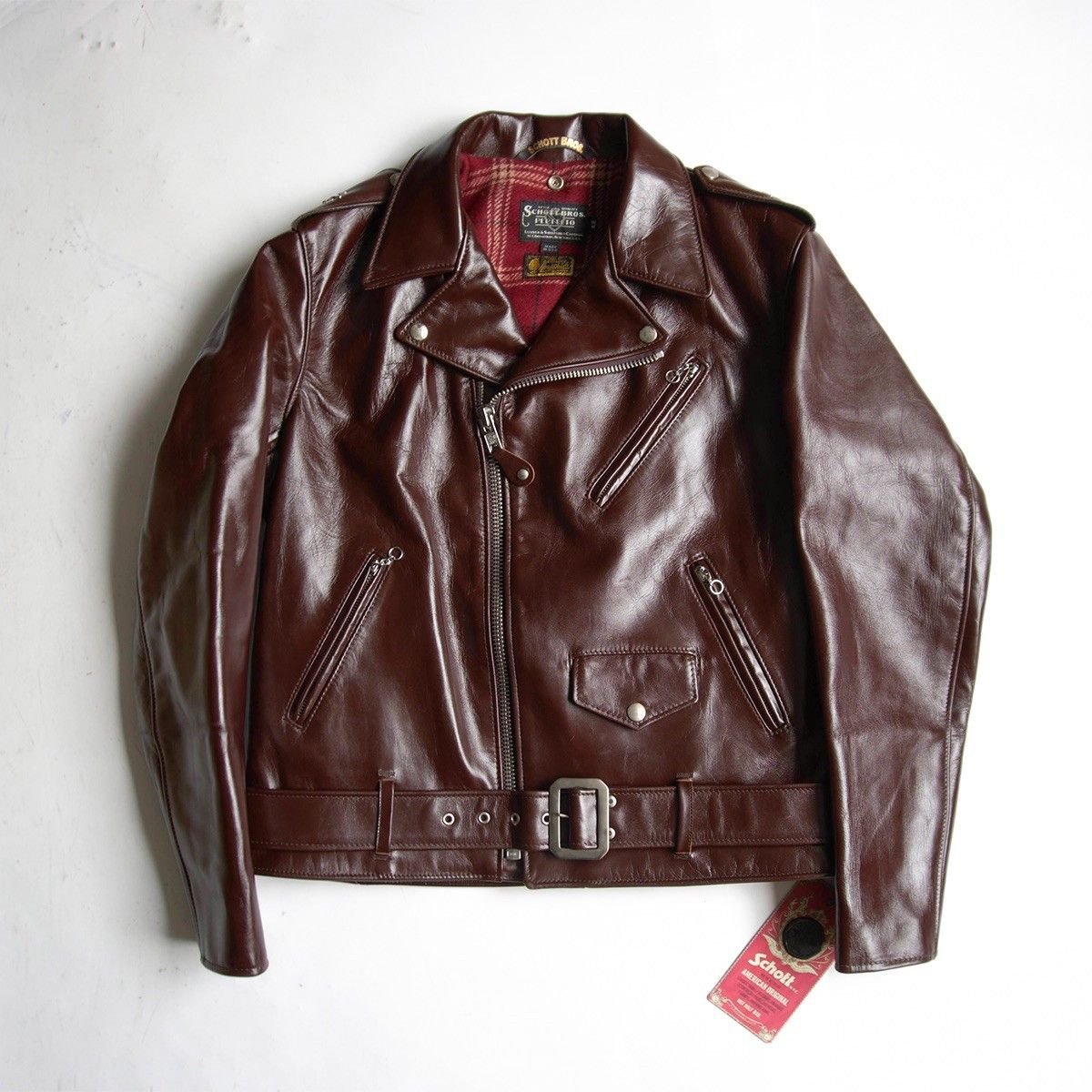 Schott Schott Easy Rider Horsehide Leather 671 Motorcycle Jacket