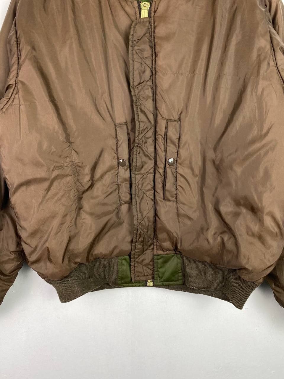 Vintage vintage ma-1 USAF reversible bomber jacket Size US L / EU 52-54 / 3 - 11 Thumbnail