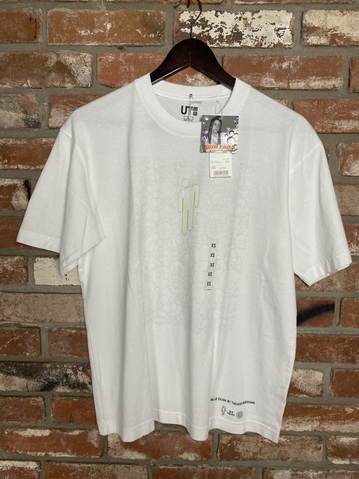 Billie Eilish × Takashi Murakami Takashi Murakami Billie Eilish White Tshirt Size US XS / EU 42 / 0 - 1 Thumbnail