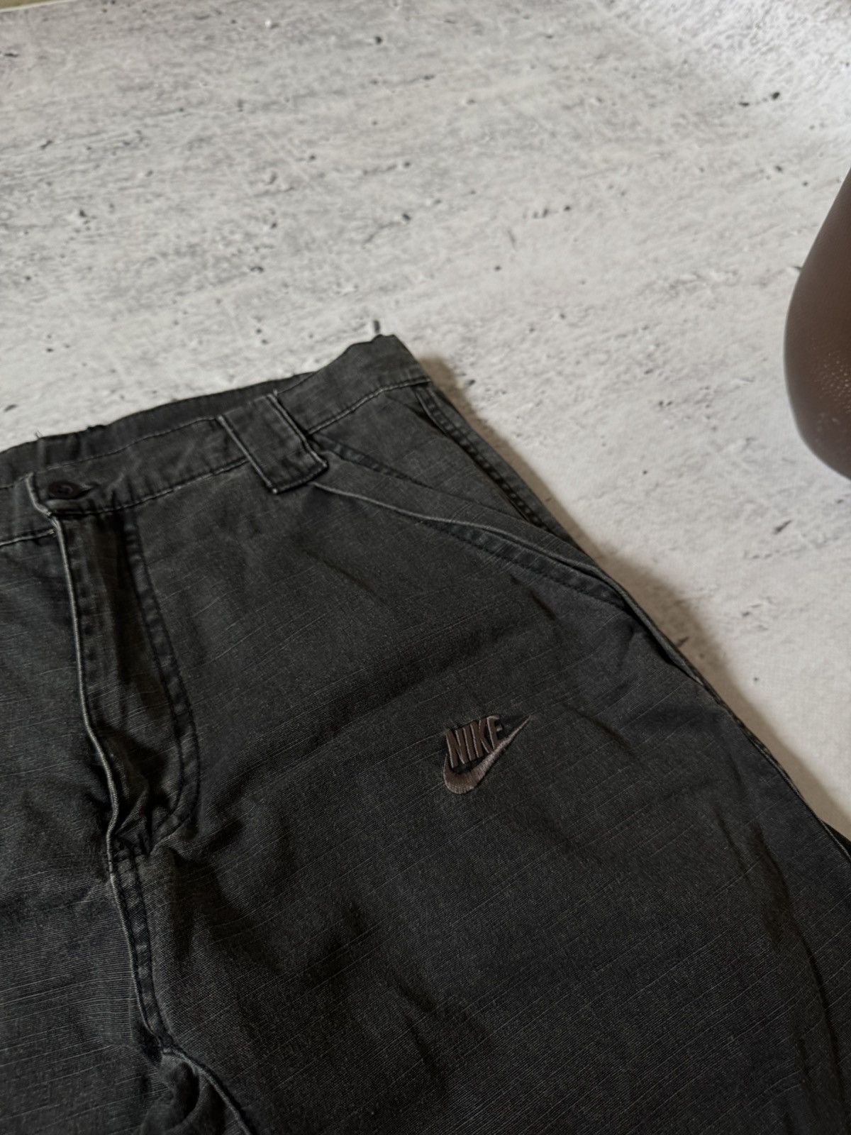 Nike × Vintage NIKE CARGO VINTAGE Y2K OVERSIZE BAGGY FIT PANTS SWEATPANTS Size US 32 / EU 48 - 5 Thumbnail