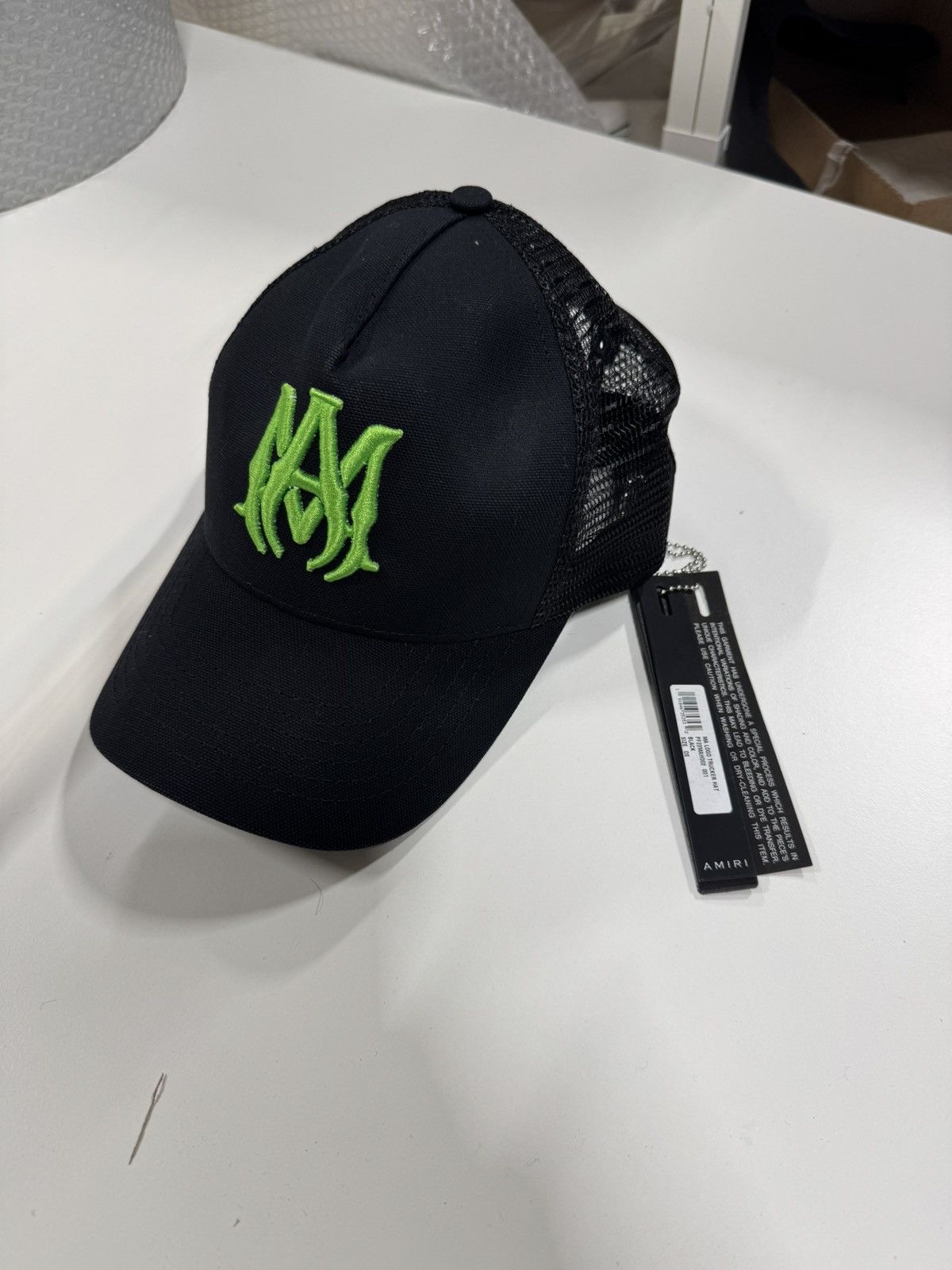 Amiri MA Trucker Cap NEW 450$