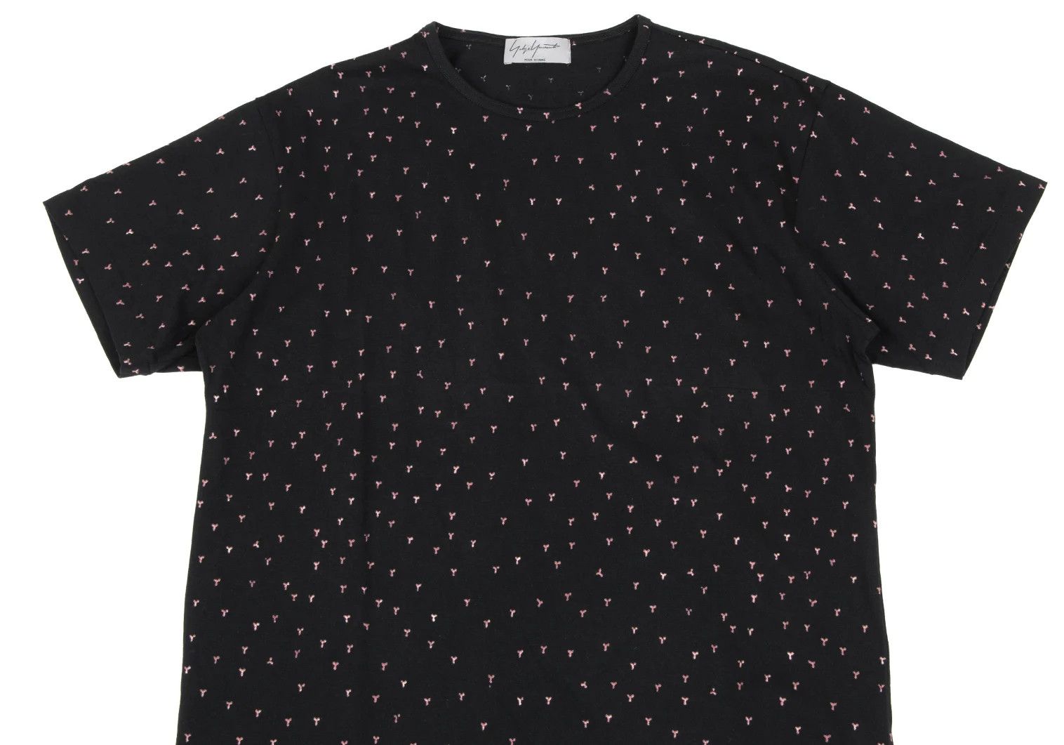Yohji Yamamoto Yohji Yamamoto Cotton Printed T-Shirt Black Red Size US S / EU 44-46 / 1 - 2 Thumbnail