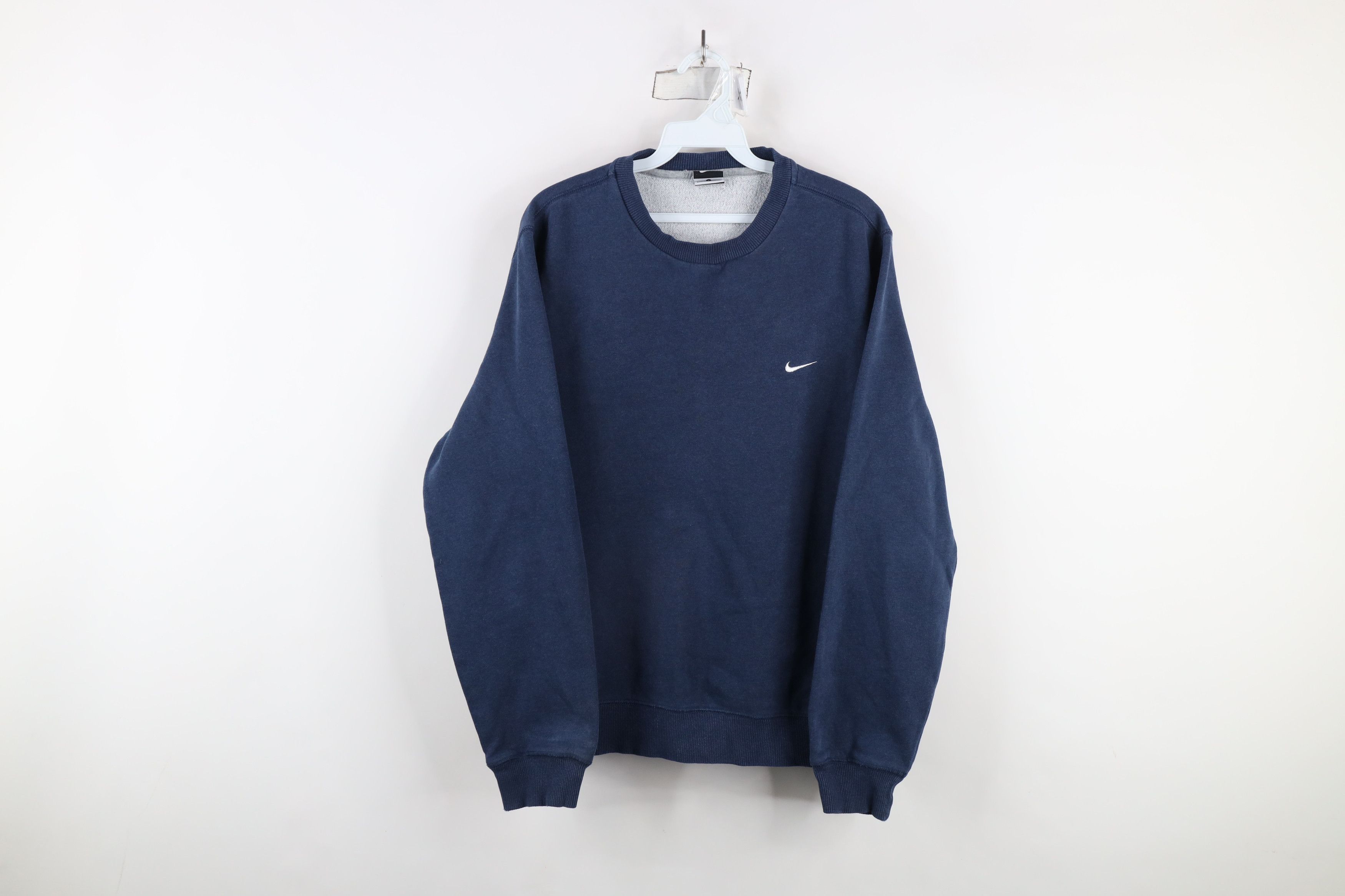 Nike × Vintage Vintage Nike Sportswear Mini Swoosh Crewneck Sweatshirt Size US L / EU 52-54 / 3 - 1 Thumbnail