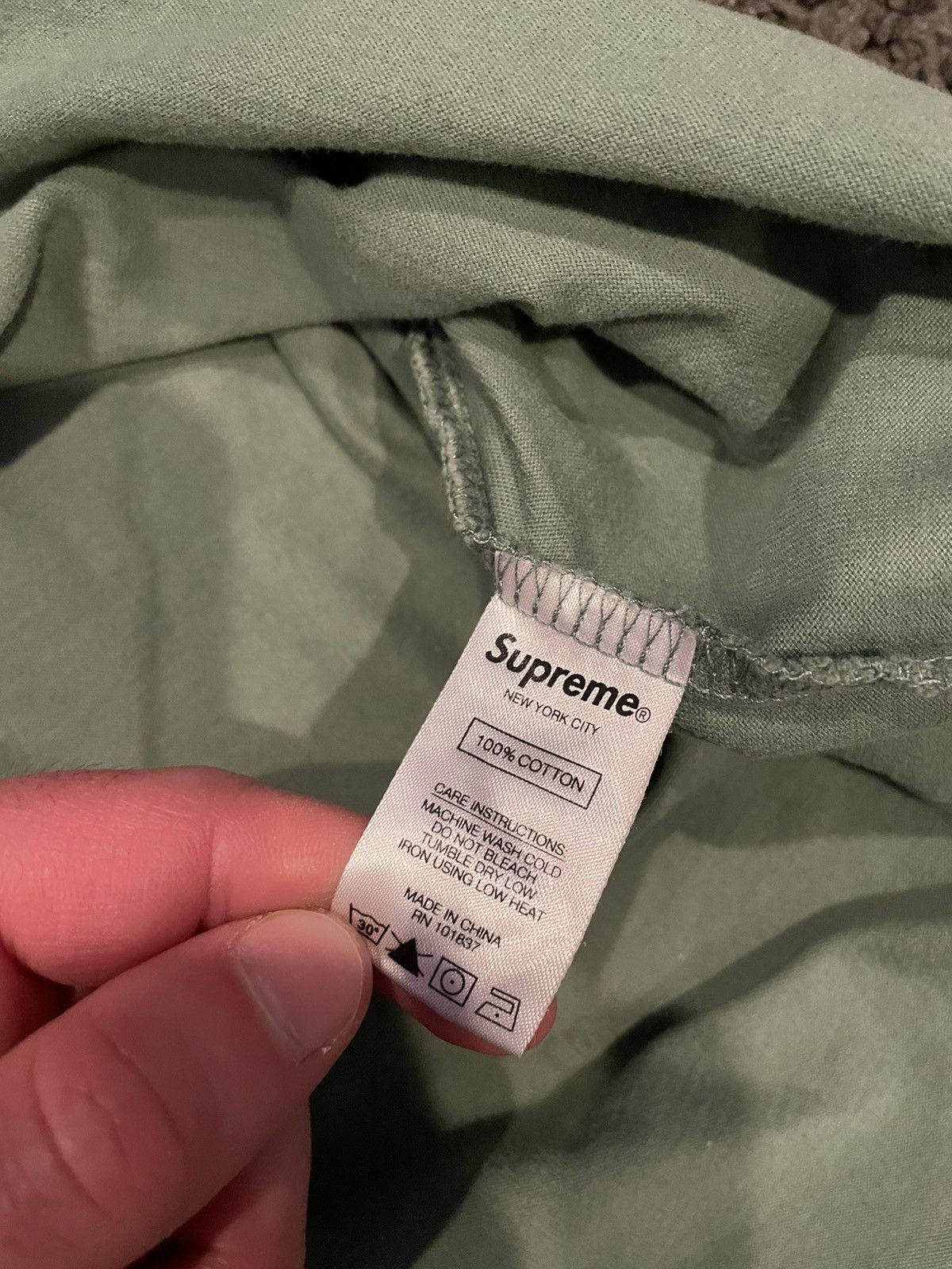 Supreme Supreme small box logo Tee Size US M / EU 48-50 / 2 - 5 Thumbnail