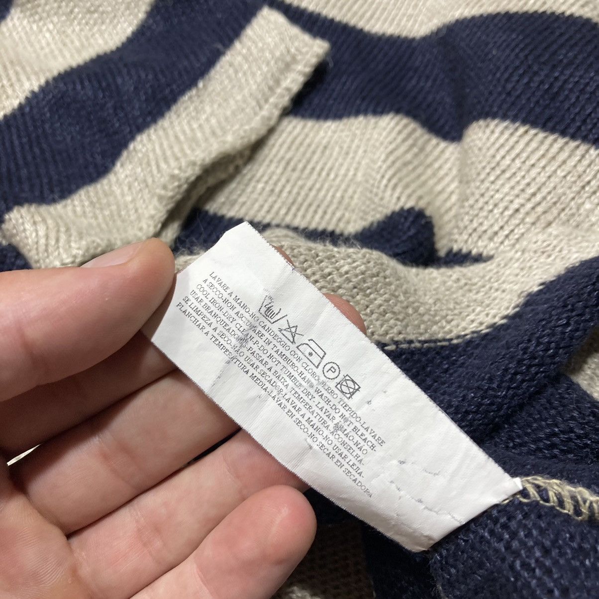 トップス Armani 90s Vintage Washed Knit 90s giorgio armani knit - Gem