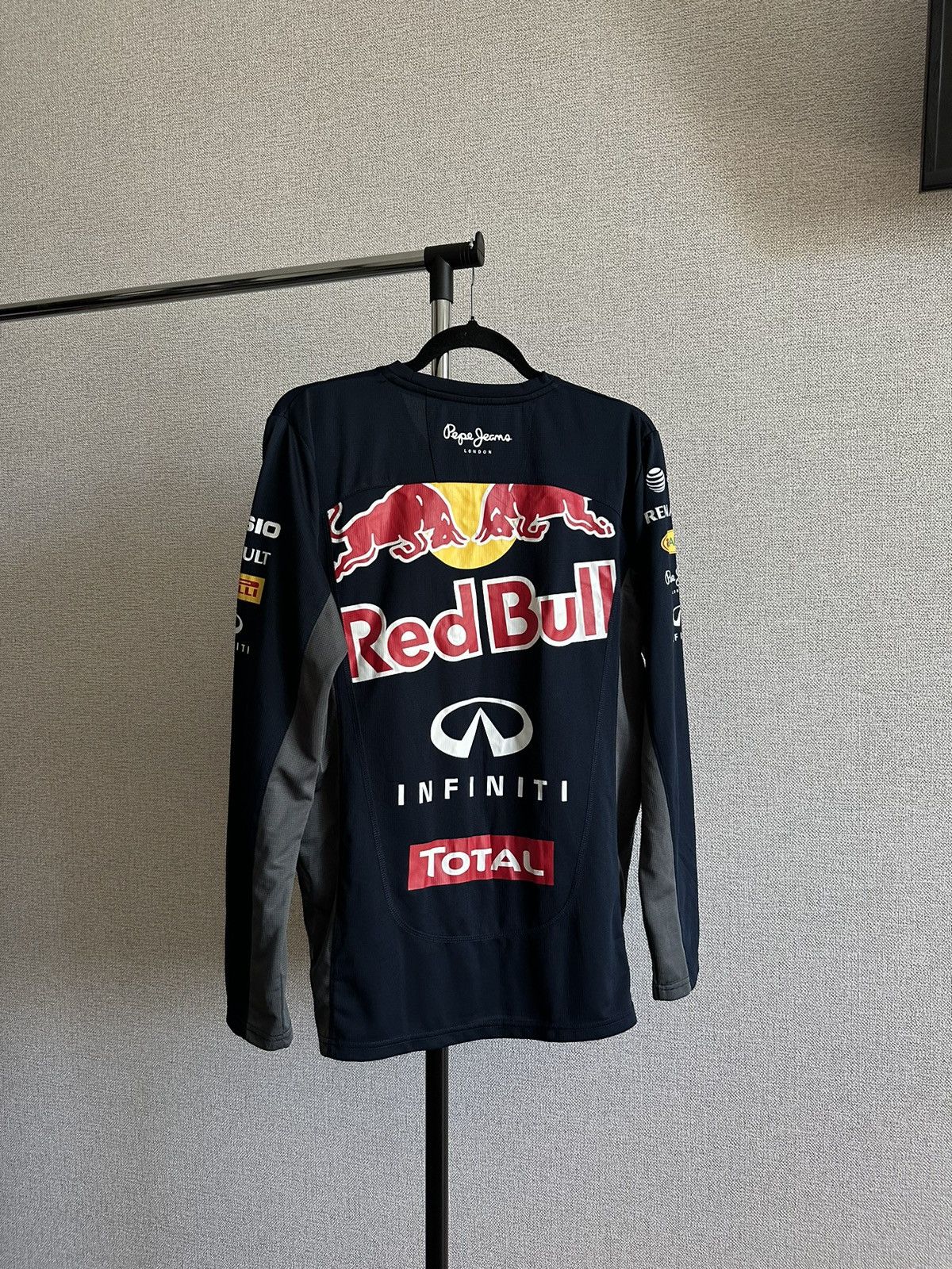 Pepe Jeans Racing Vintage Pepe Jeans Red Bull Infinity Long Sleeve T Shirt Grailed