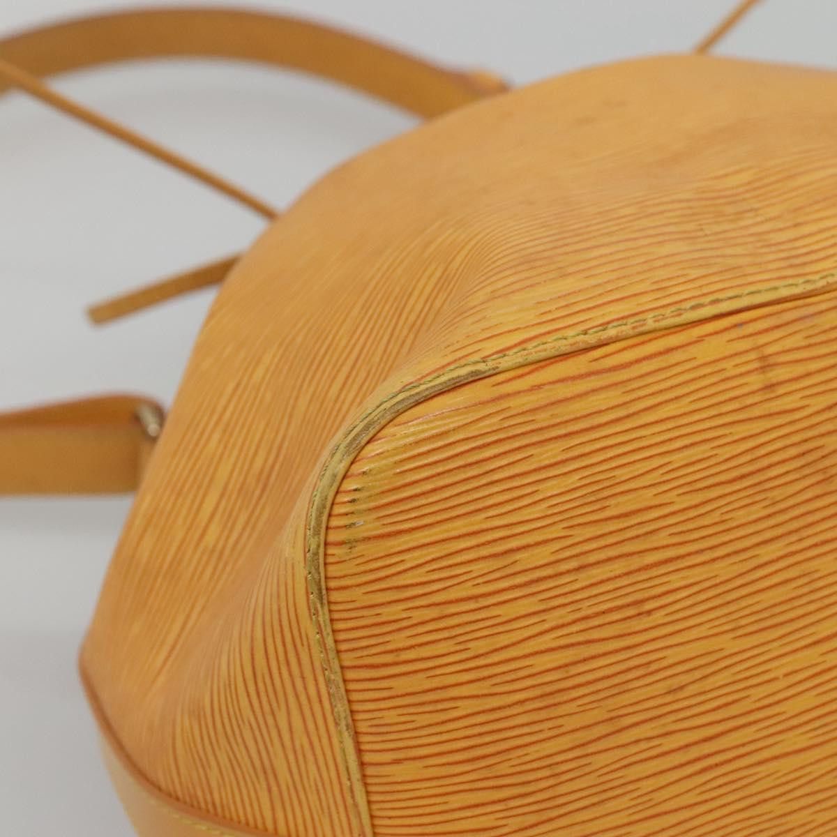 Louis Vuitton LOUIS VUITTON Epi Petit Noe Shoulder Bag Yellow M44109 Size ONE SIZE - 15 Thumbnail
