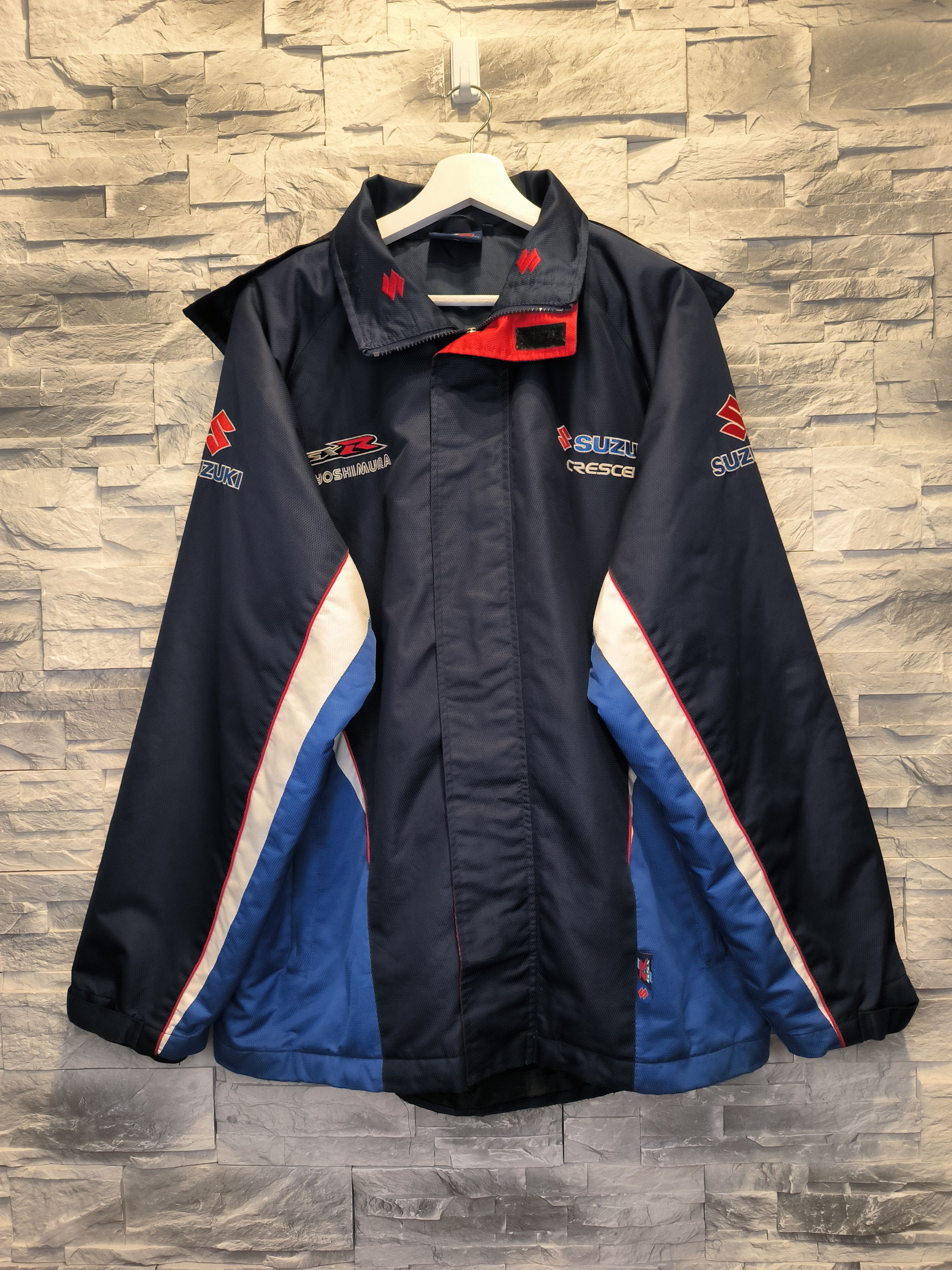 Vintage Vintage Suzuki Racing Jacket Crescent GSXR Size US XL / EU 56 / 4 - 1 Thumbnail