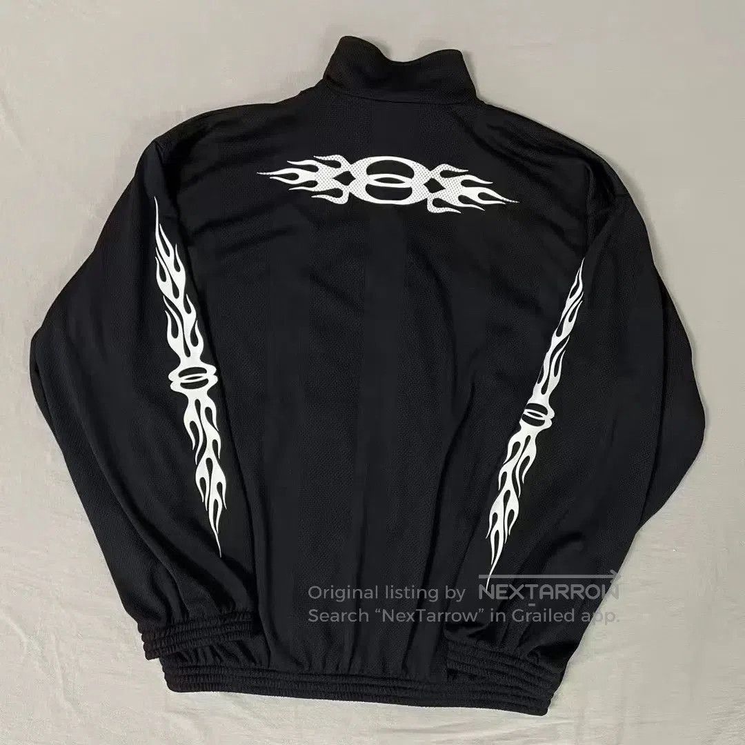 Balenciaga Balenciaga Flame Graphic Zip. Size US XS / EU 42 / 0 - 4 Thumbnail