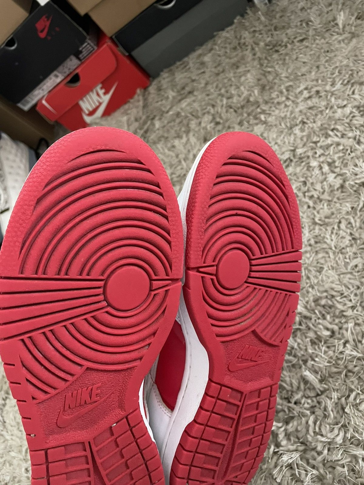 Nike Nike Dunk Low Championship Red Size US 7 / EU 40 - 10 Thumbnail