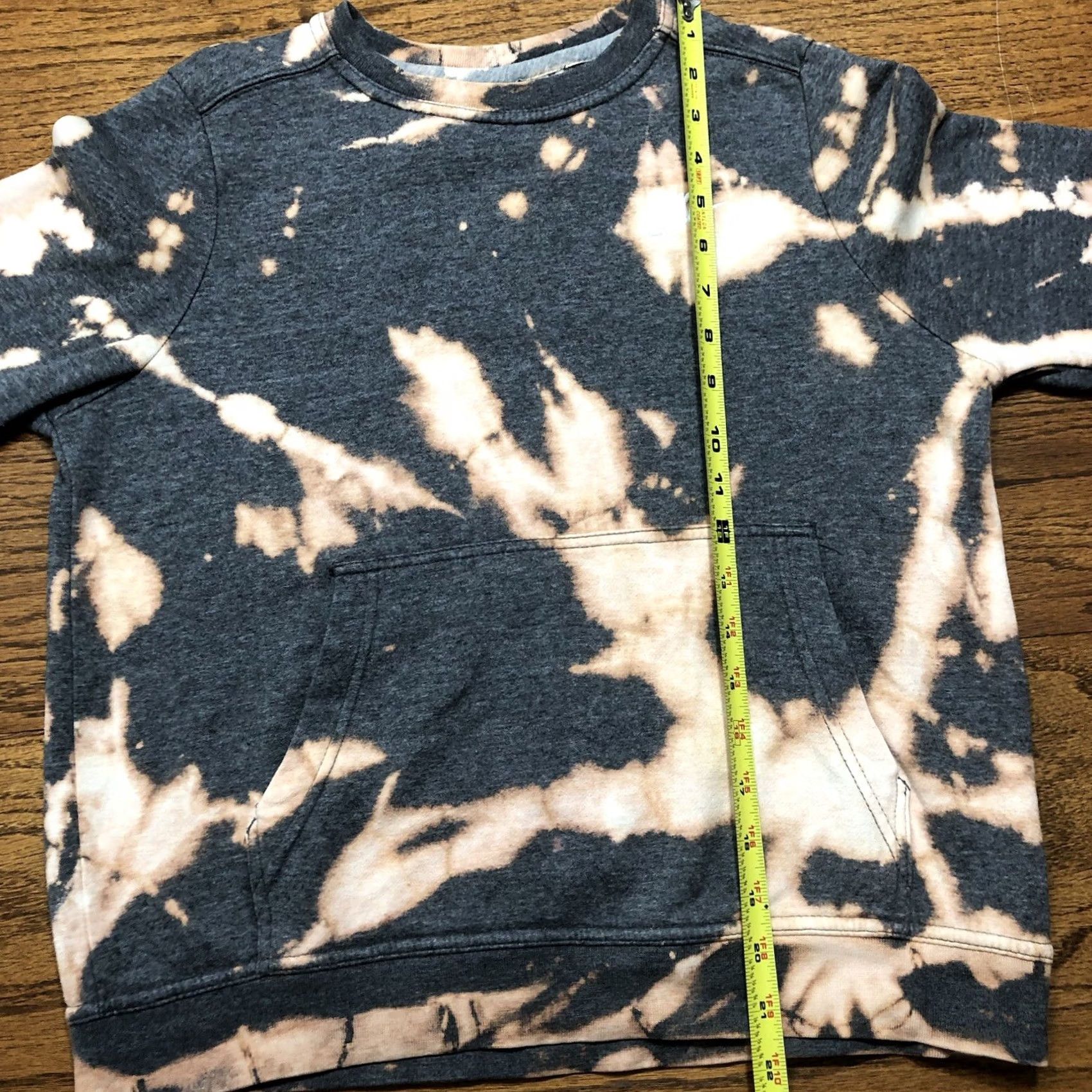 Nike Nike Womens Sweatshirt Hoodie S Crewneck Pockets Tie Dye Acid Wash Gray Cotton Blend Fleece 1 Of 1 Custom Modern Activewear Mens Womens Girls Boys Size S / US 4 / IT 40 - 6 Thumbnail