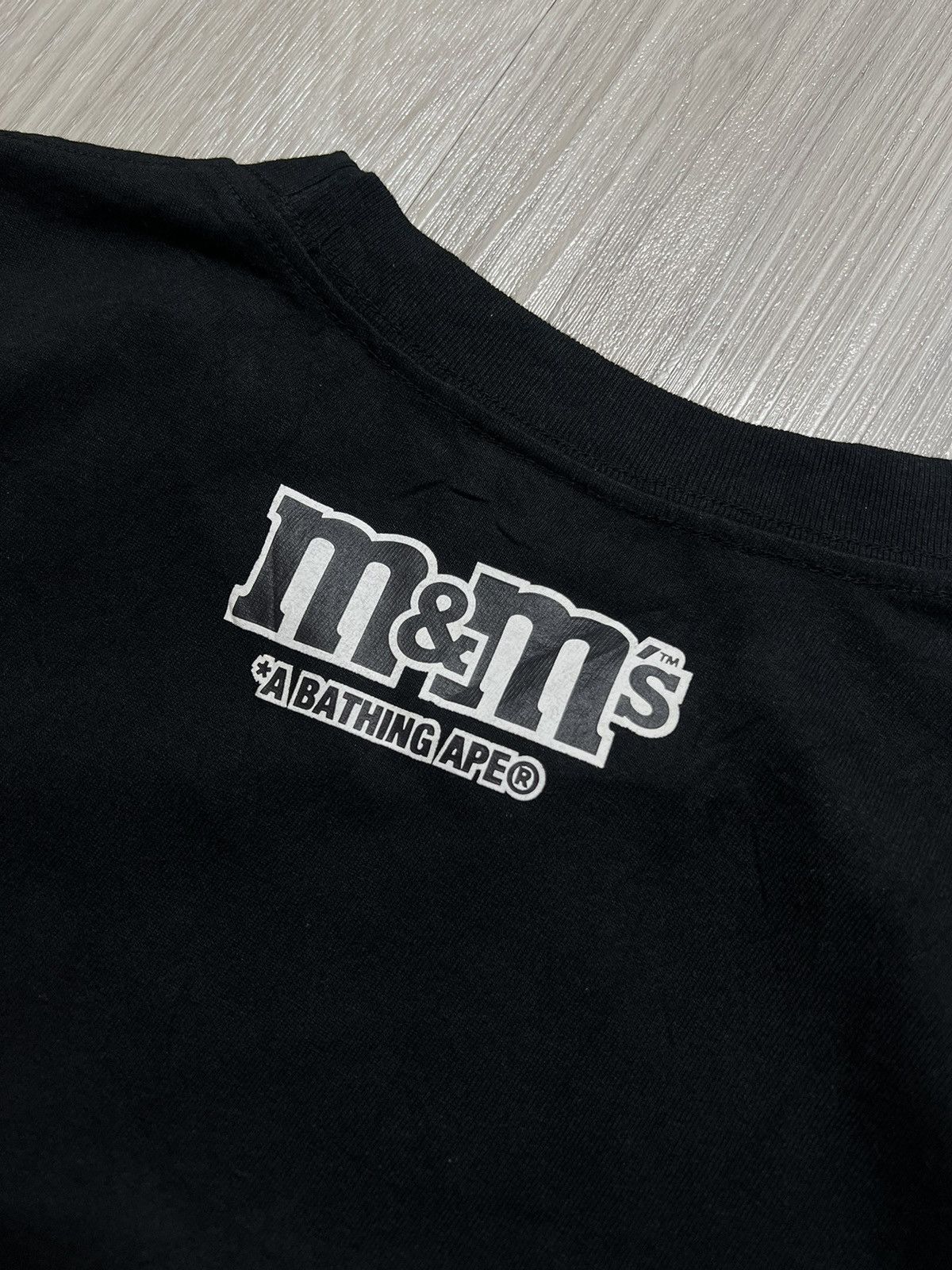 Bape Bape x M&Ms Monotone Ape Head Tee Size US M / EU 48-50 / 2 - 8 Thumbnail