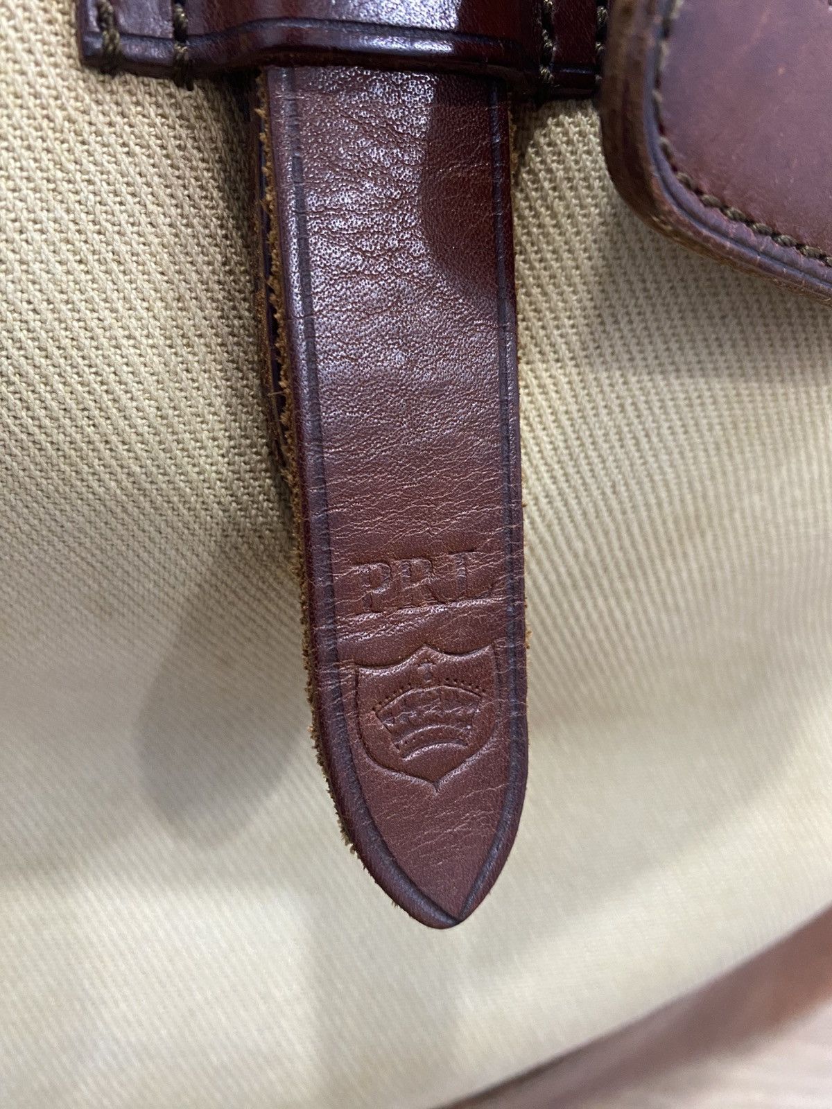 Polo Ralph Lauren Polo Ralph Lauren canvas leather tote bag Size ONE SIZE - 9 Thumbnail