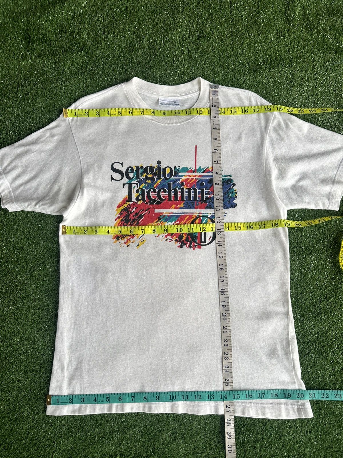 Sergio Tacchini Vintage Sergio Tacchini Tshirt A519 Size US M / EU 48-50 / 2 - 9 Thumbnail