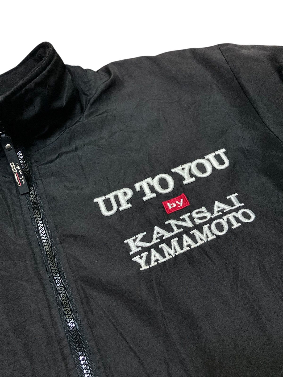 Kansai Yamamoto Vintage Kansai Yamamoto Embroidered Reversible Jacket Size US L / EU 52-54 / 3 - 3 Thumbnail