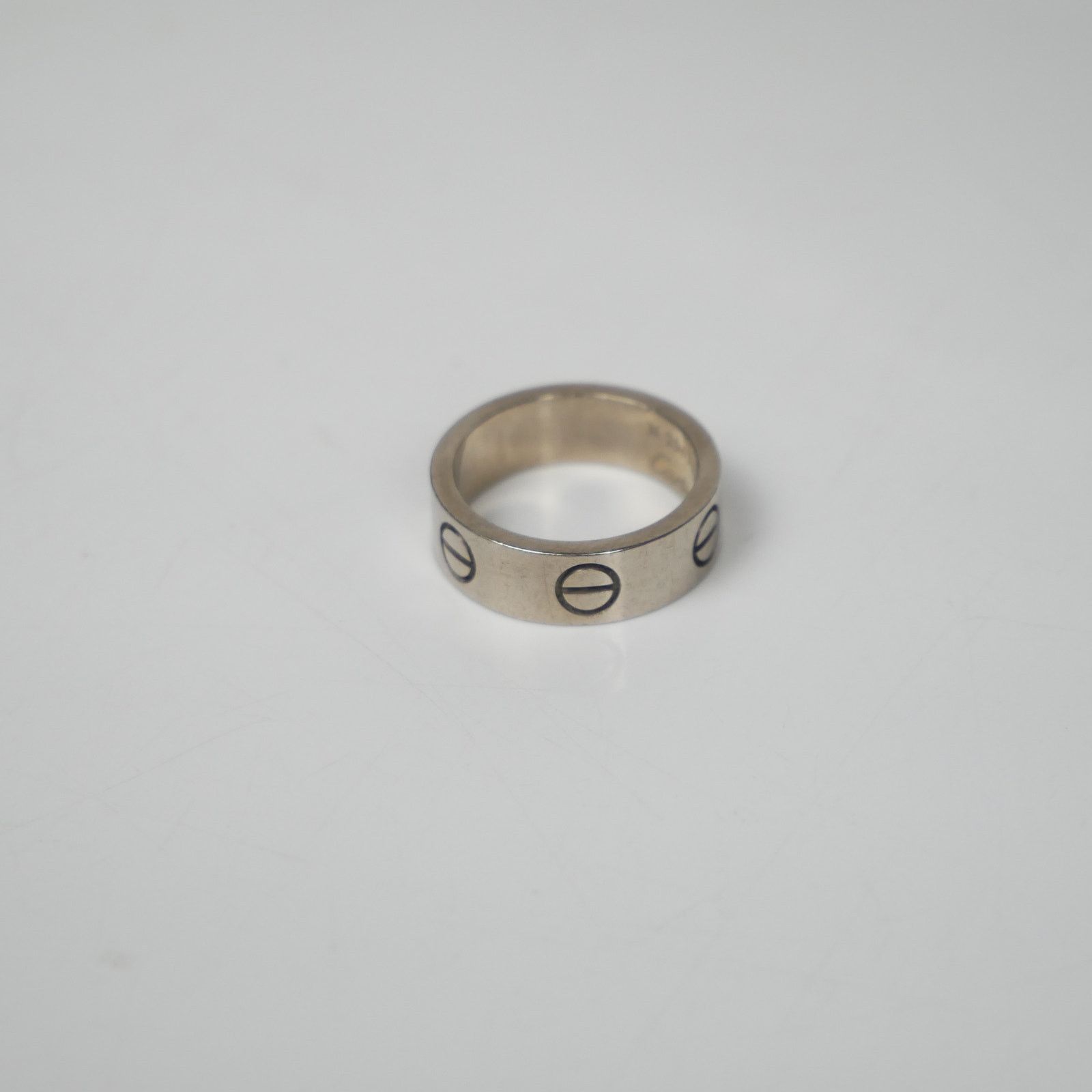 Cartier Cartier Love Ring 18K White Gold Size ONE SIZE - 7 Thumbnail