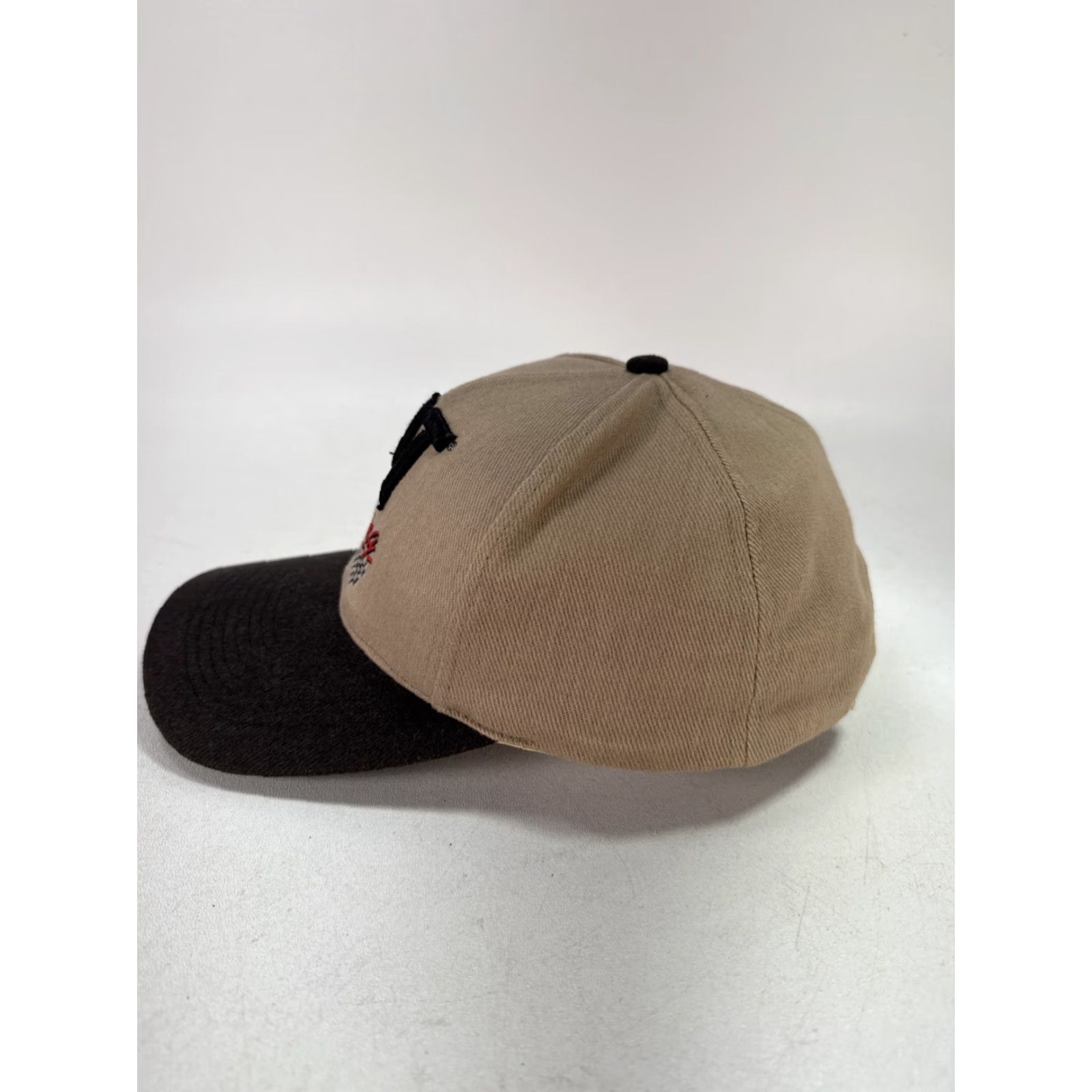 Vintage CYRK CAT Caterpillar Racing Cap Hat One Size Fits All SnapBack Embroidered NASCAR Hat Size ONE SIZE - 3 Thumbnail