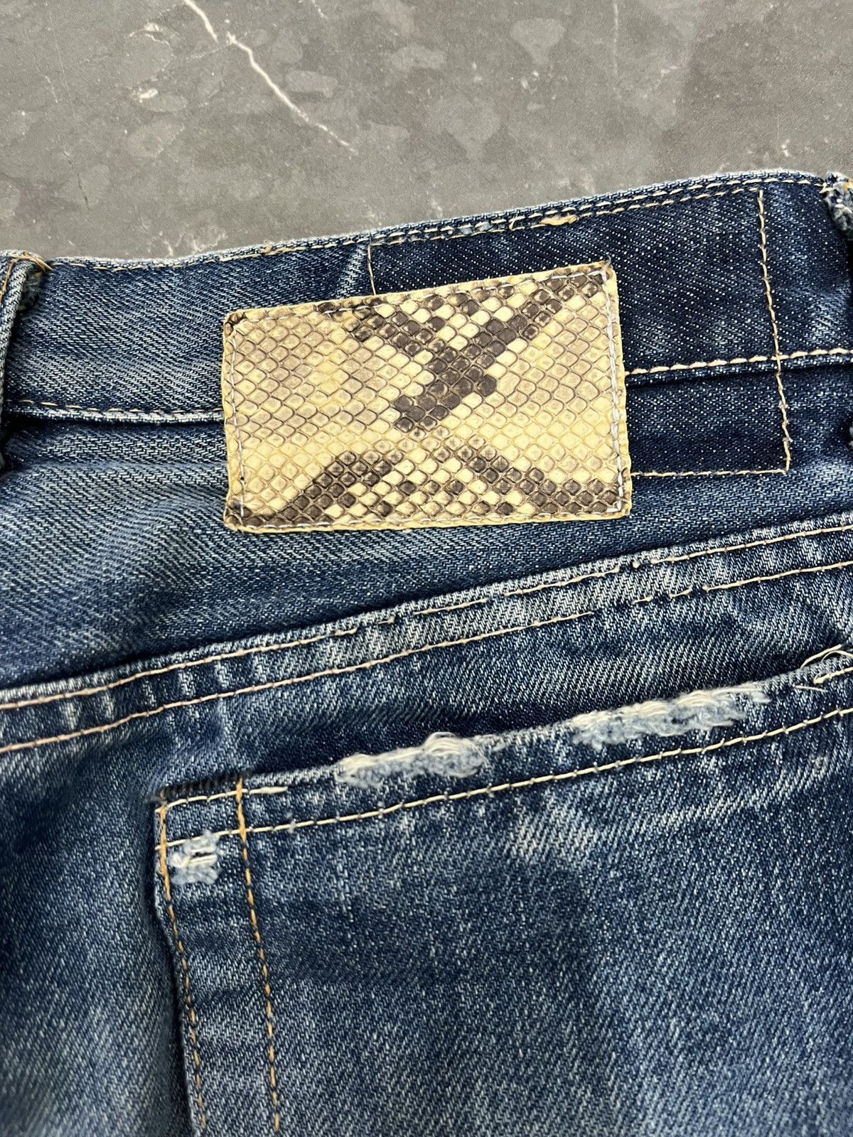 Visvim Visvim fluxus distressed denim Size US 28 / EU 44 - 9 Thumbnail