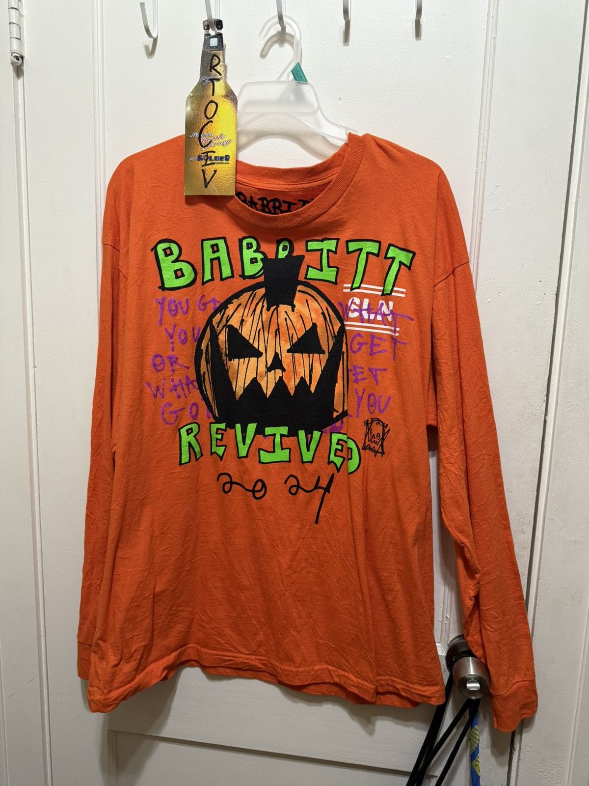Asspizza Babbitt Revived 2024 Pumpkin Orange Longsleeve Size US XXL / EU 58 / 5 - 1 Thumbnail
