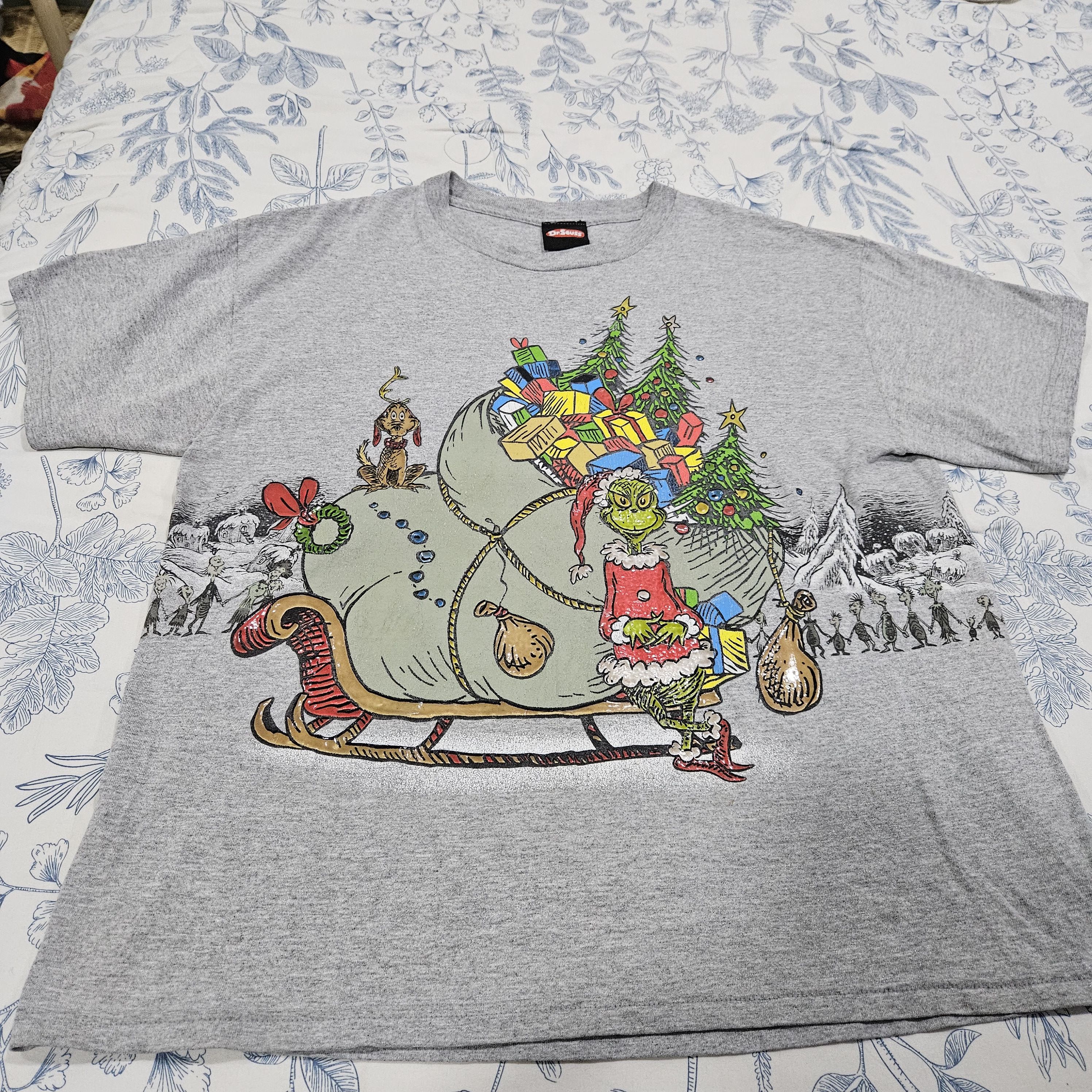 Other Vintage The Grinch Dr Seuss Tshirt Size US L / EU 52-54 / 3 - 2 Thumbnail