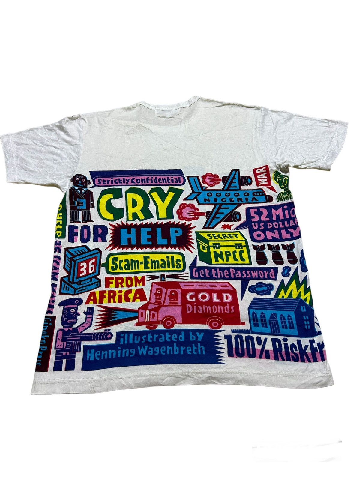 Junya Watanabe SS02 POEM TEE | Grailed