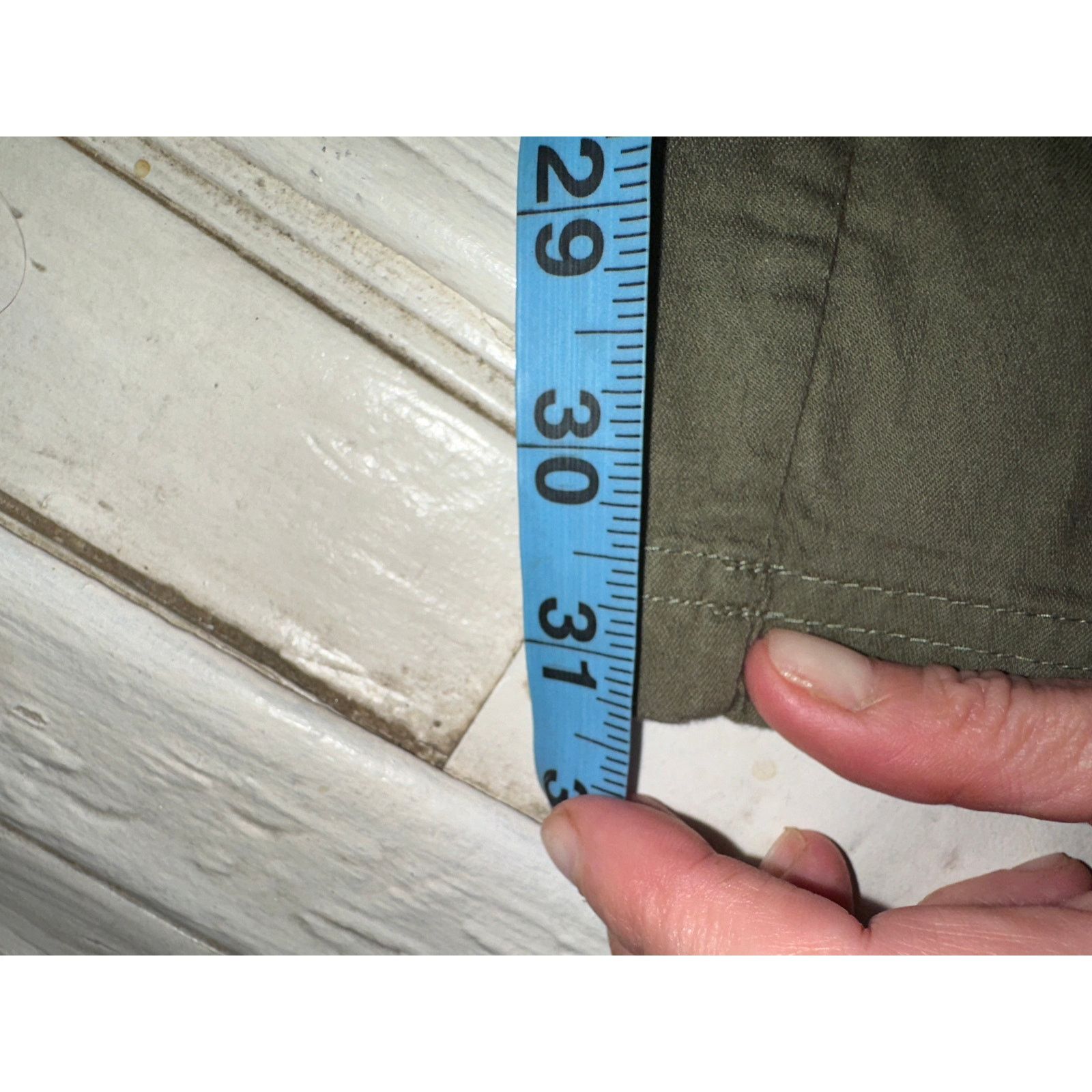 Pendleton PENDLETON CLASSIC OLIVE KHAKIS COTTON PANTS 4 Size 27" / US 4 / IT 40 - 8 Thumbnail