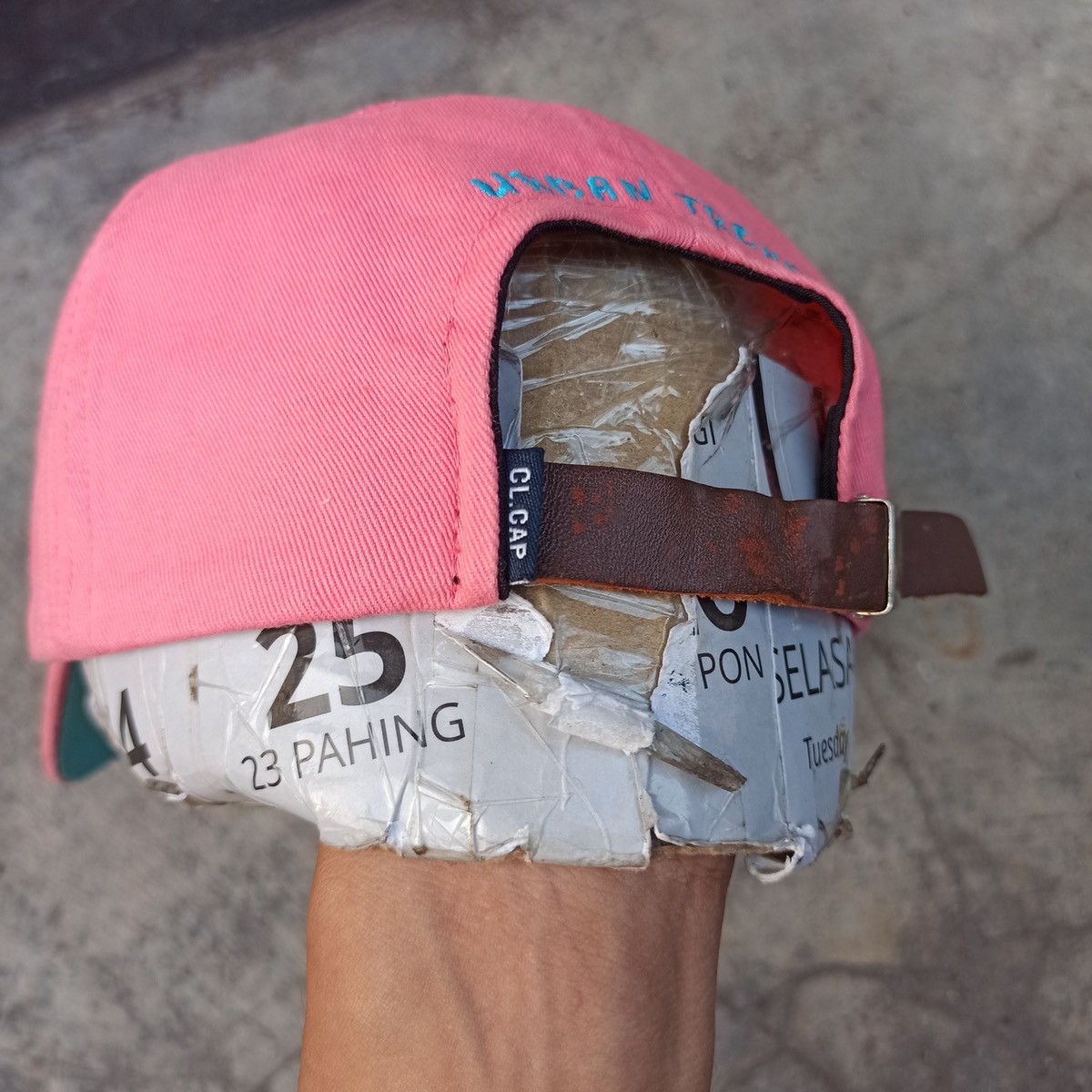 Japanese Brand Brookside and frence flag hat with leather strap Size ONE SIZE - 9 Thumbnail