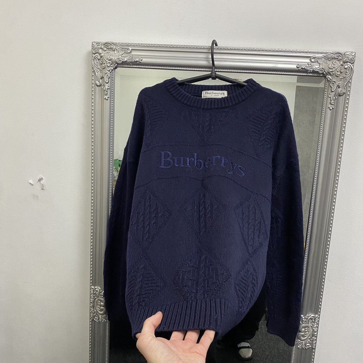 Burberry Vintage Burberry sweater jumper 90s Size US XL / EU 56 / 4 - 3 Thumbnail