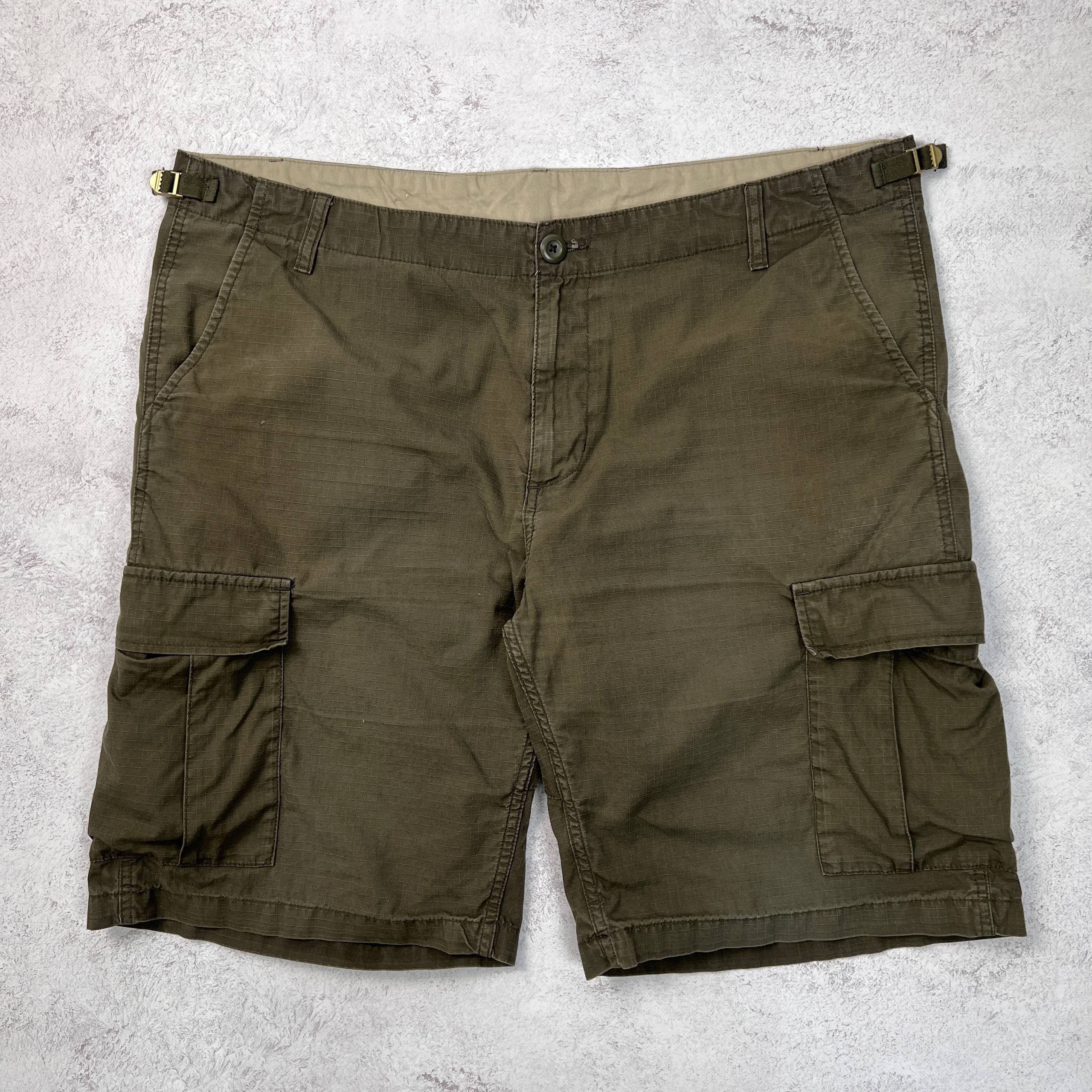 Carhartt Carhartt WIP Aviation Shorts Olive Green Ripstop Men's Size US 40 / EU 56 - 1 Thumbnail